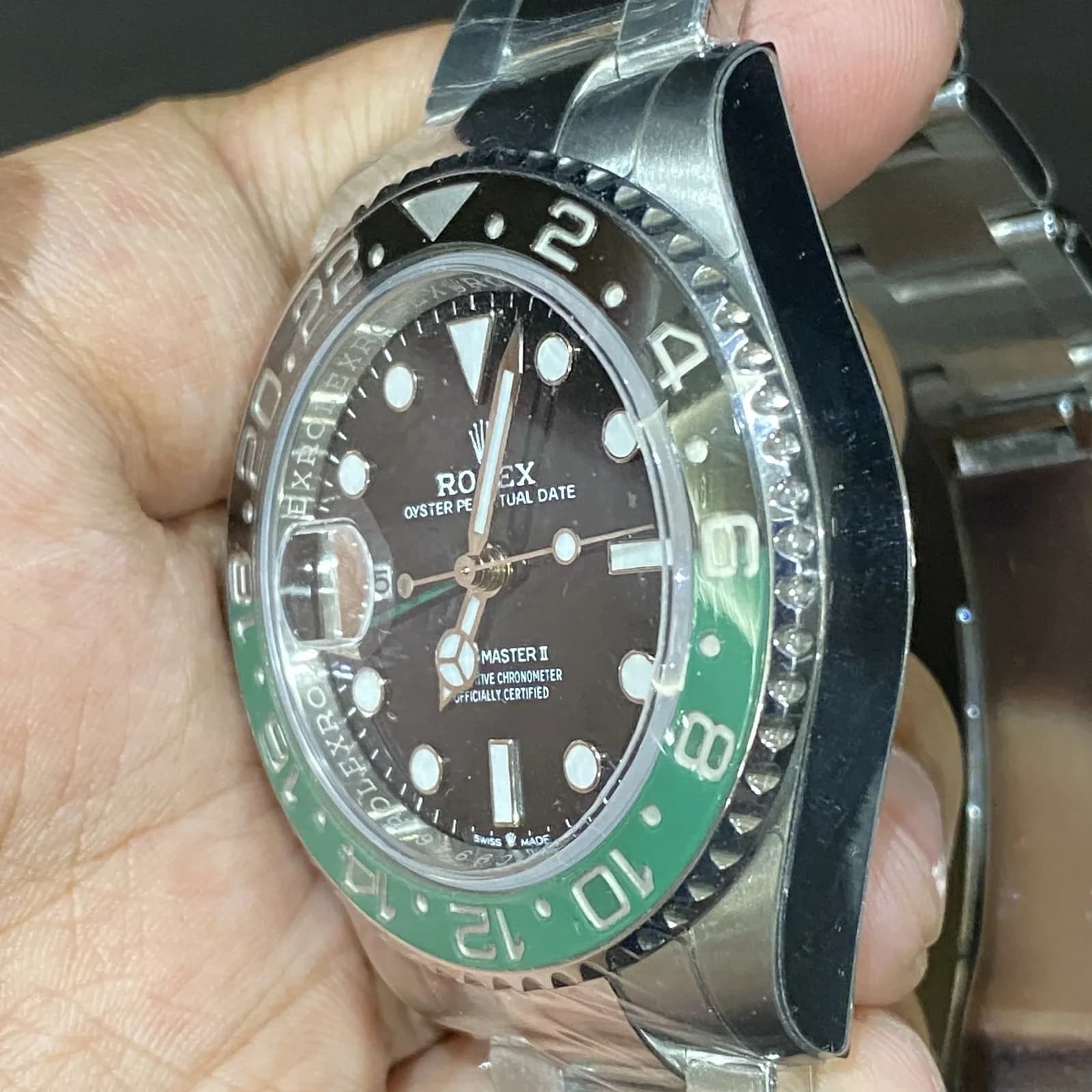 Thumb GMT-Master II Stainless Steel / VTNR / Oyster