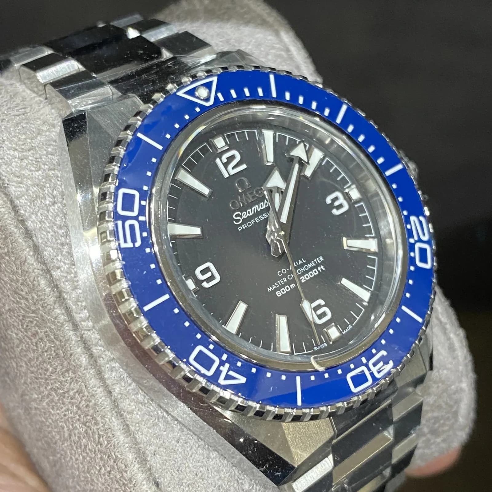 Thumb Seamaster Planet Ocean 600M Co-Axial 42 Stainless Steel - Blue / Black / Bracelet