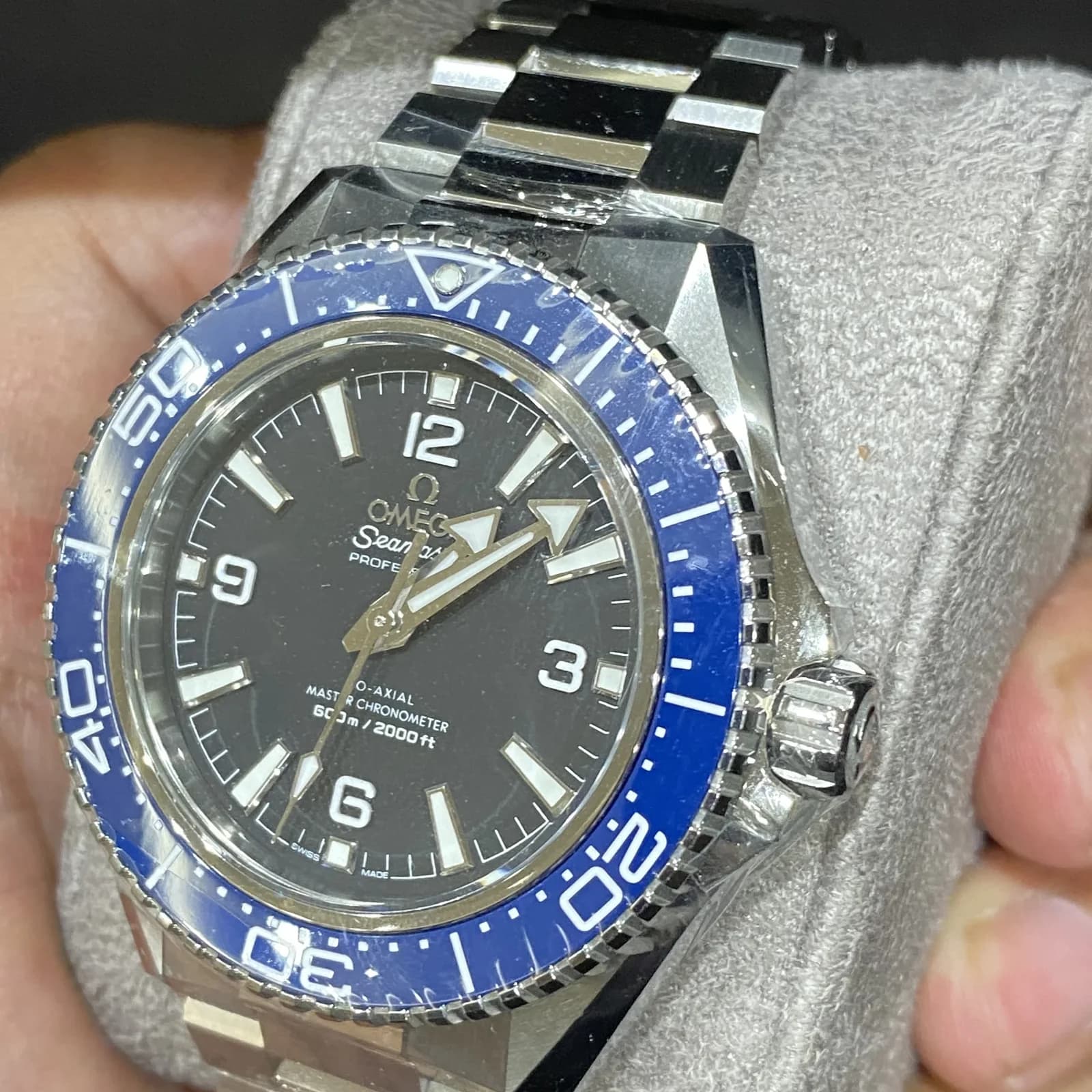 Thumb Seamaster Planet Ocean 600M Co-Axial 42 Stainless Steel - Blue / Black / Bracelet