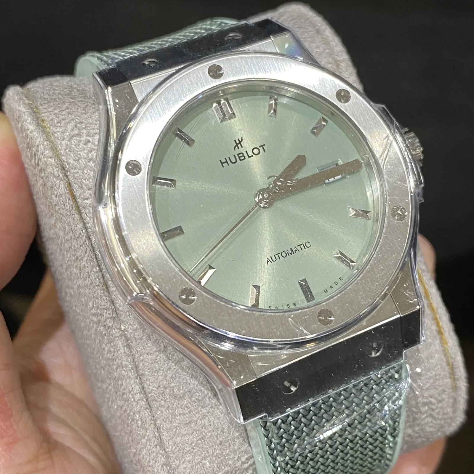 Thumb Classic Fusion 42 Titanium / Sage Green