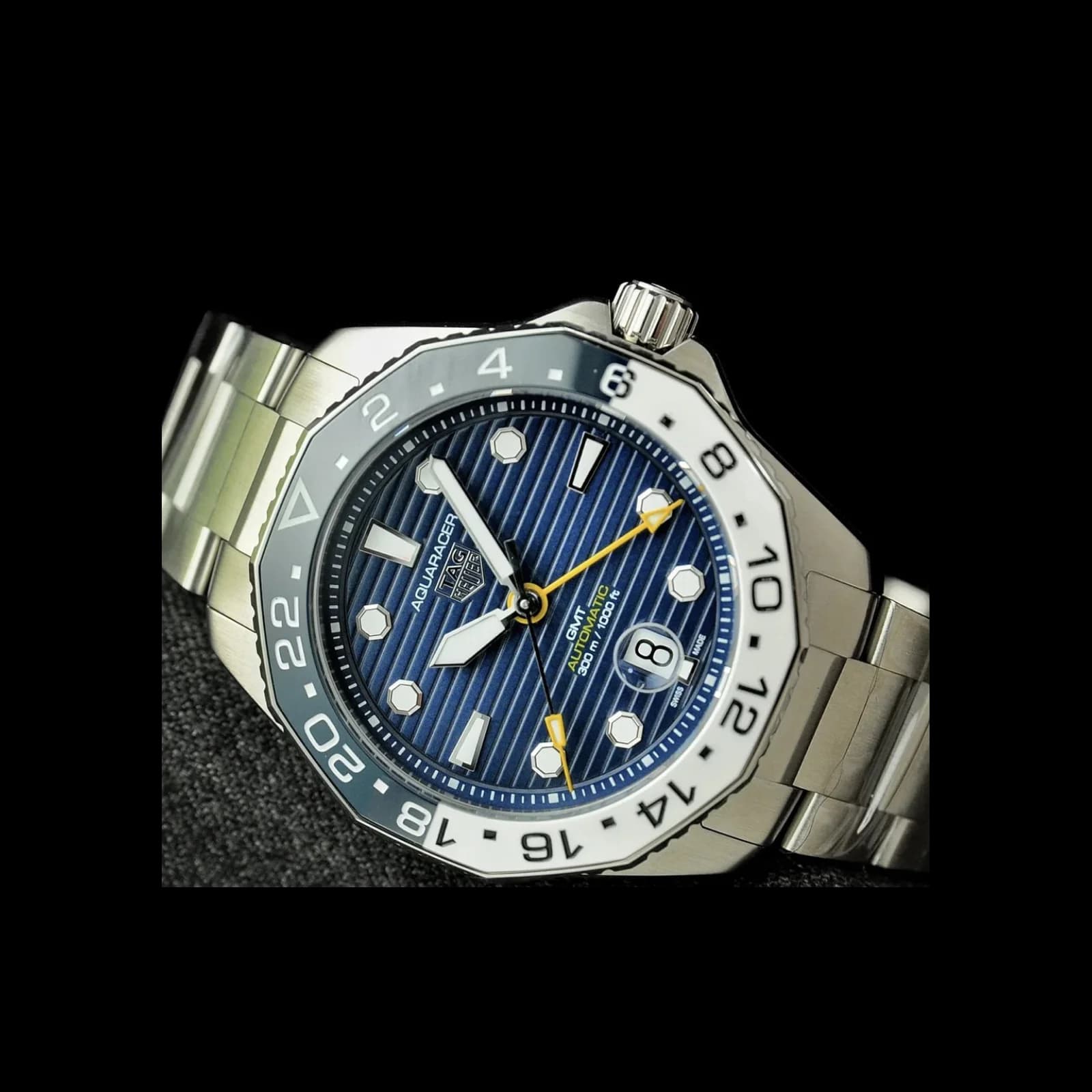 Thumb Aquaracer Professional 300 GMT Stainless Steel / Blue / Bracelet