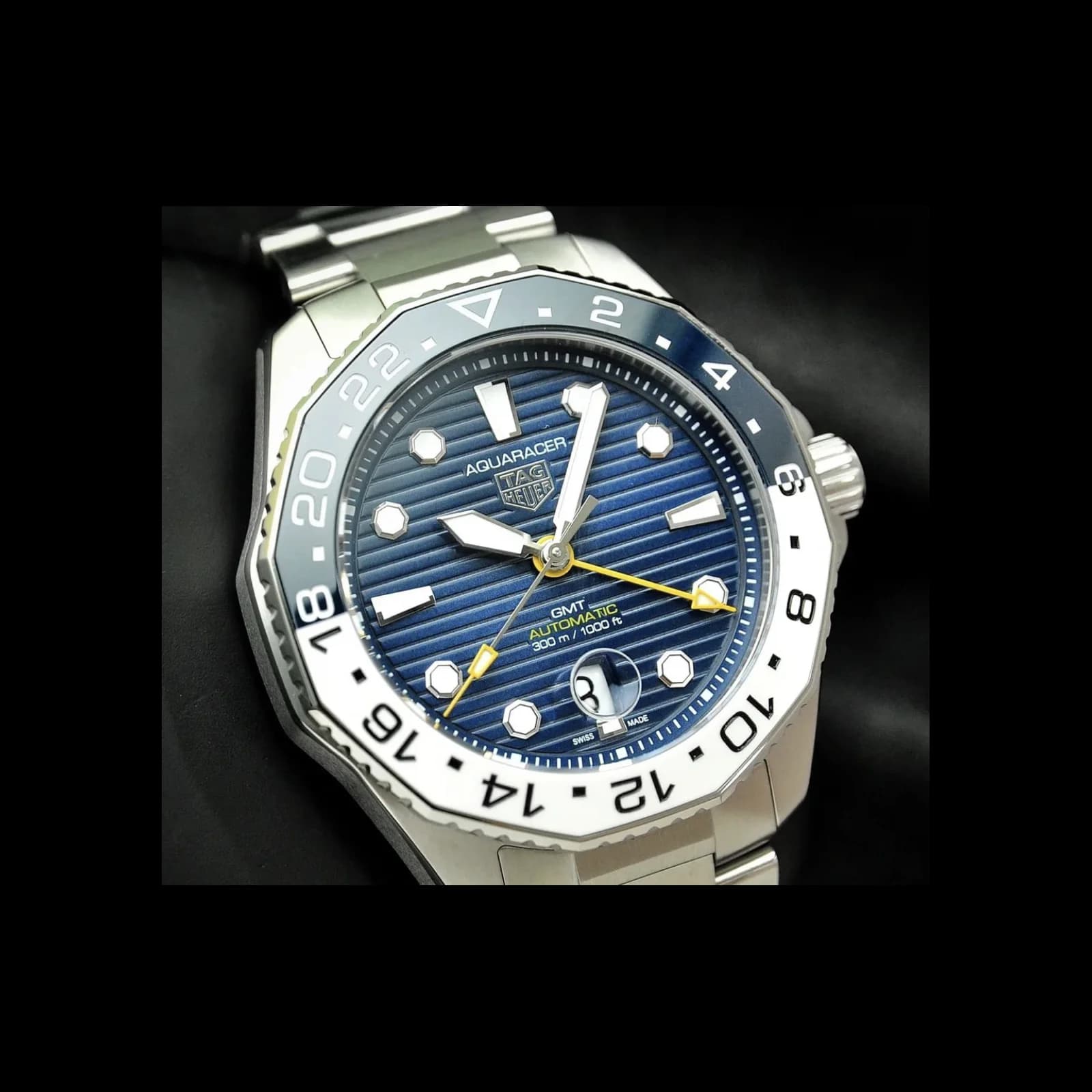 Thumb Aquaracer Professional 300 GMT Stainless Steel / Blue / Bracelet
