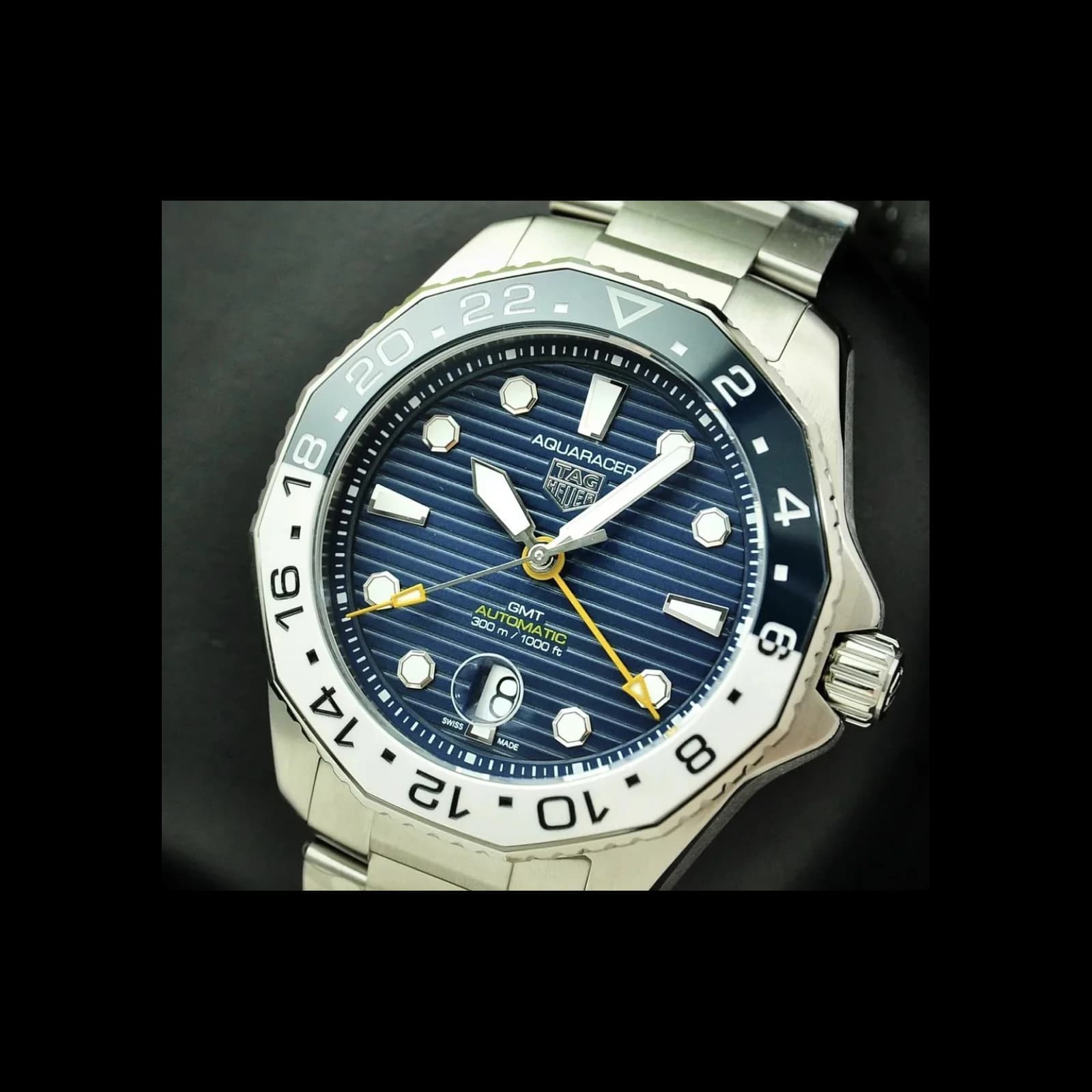 Thumb Aquaracer Professional 300 GMT Stainless Steel / Blue / Bracelet