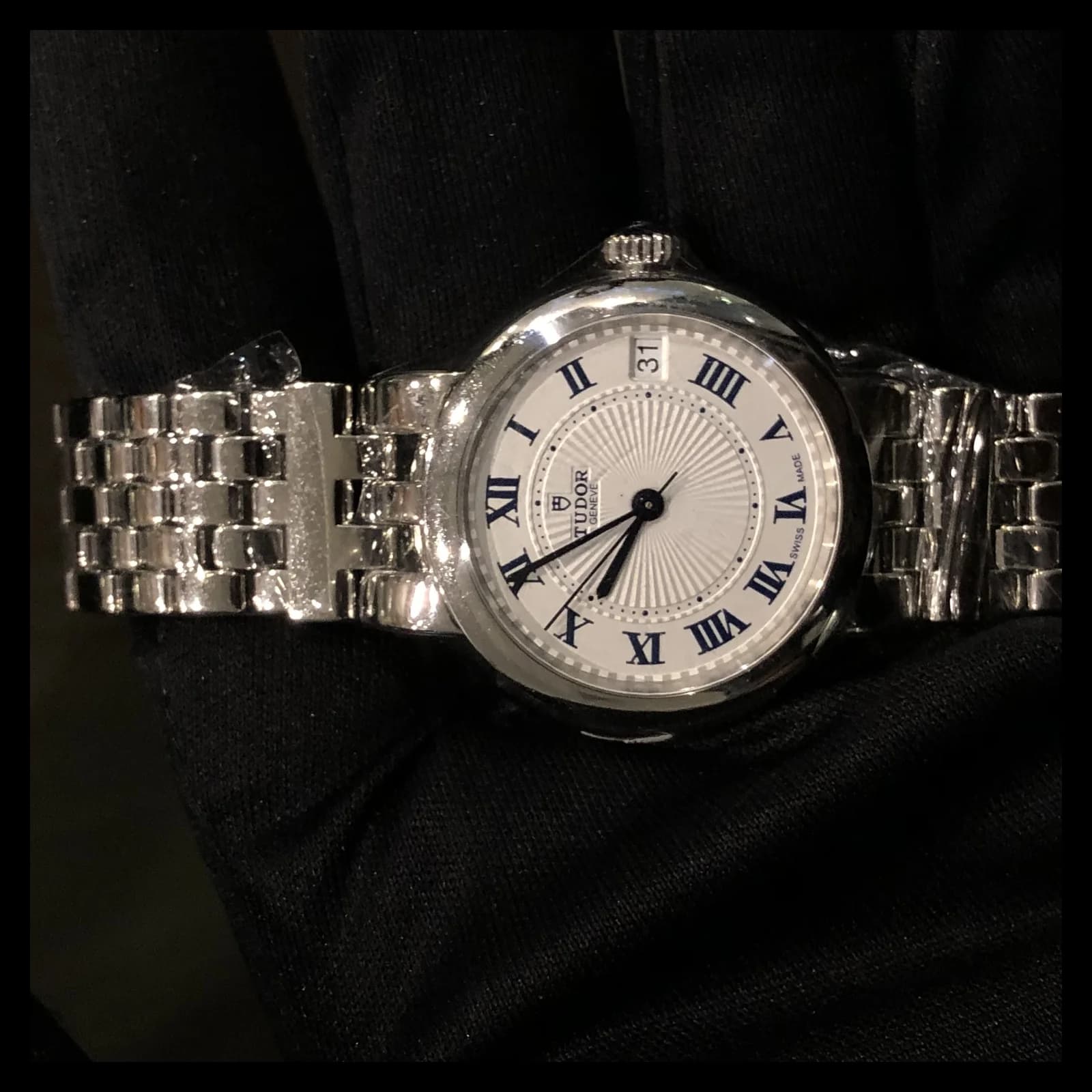 Thumb Clair de Rose 34 Stainless Steel / Silver-Roman/ Bracelet
