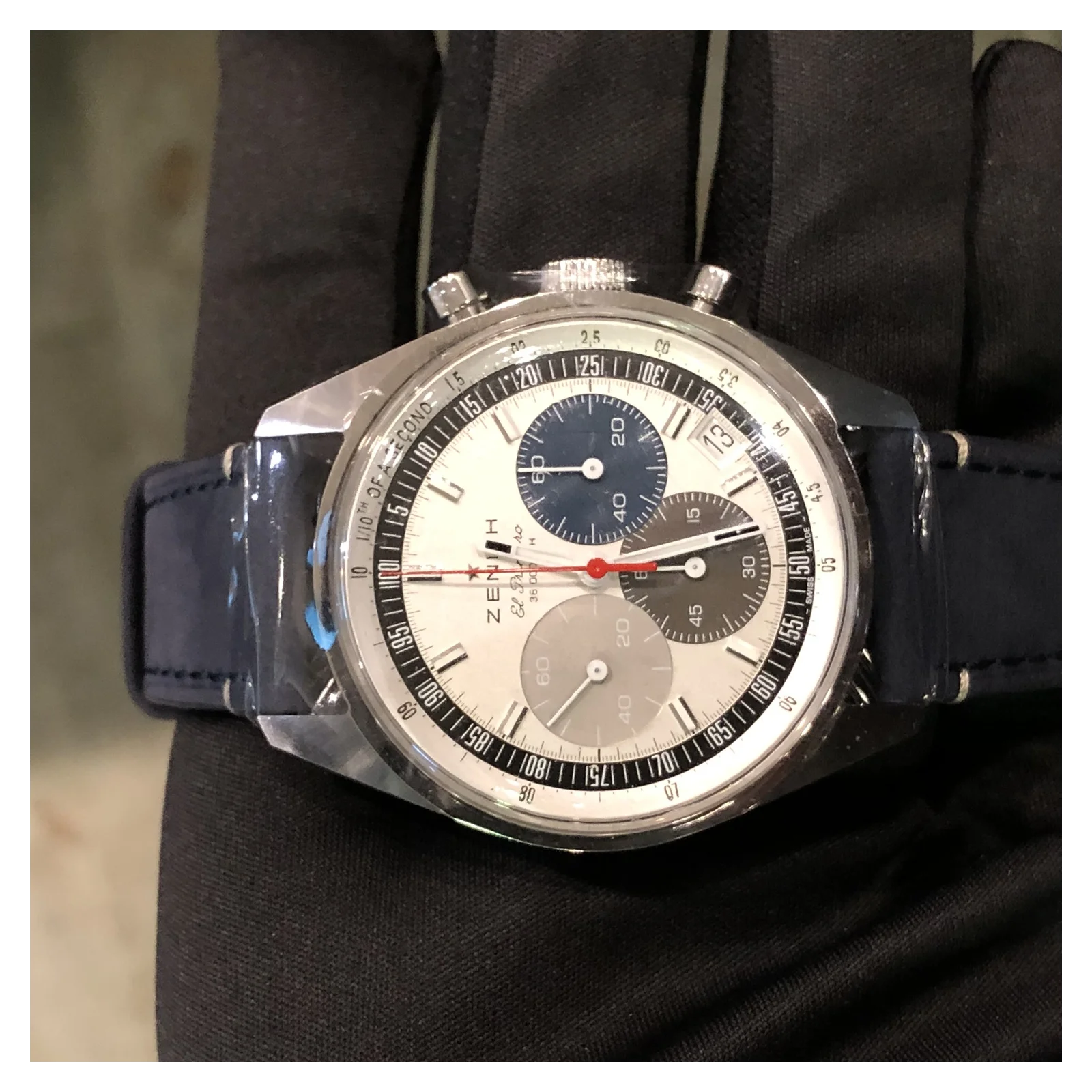 Thumb Chronomaster Original Stainless Steel / Silver / Strap