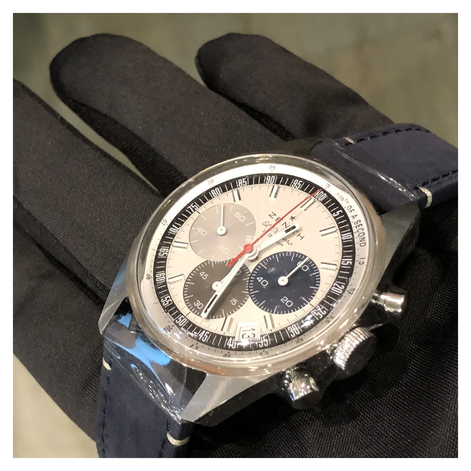 Thumb Chronomaster Original Stainless Steel / Silver / Strap