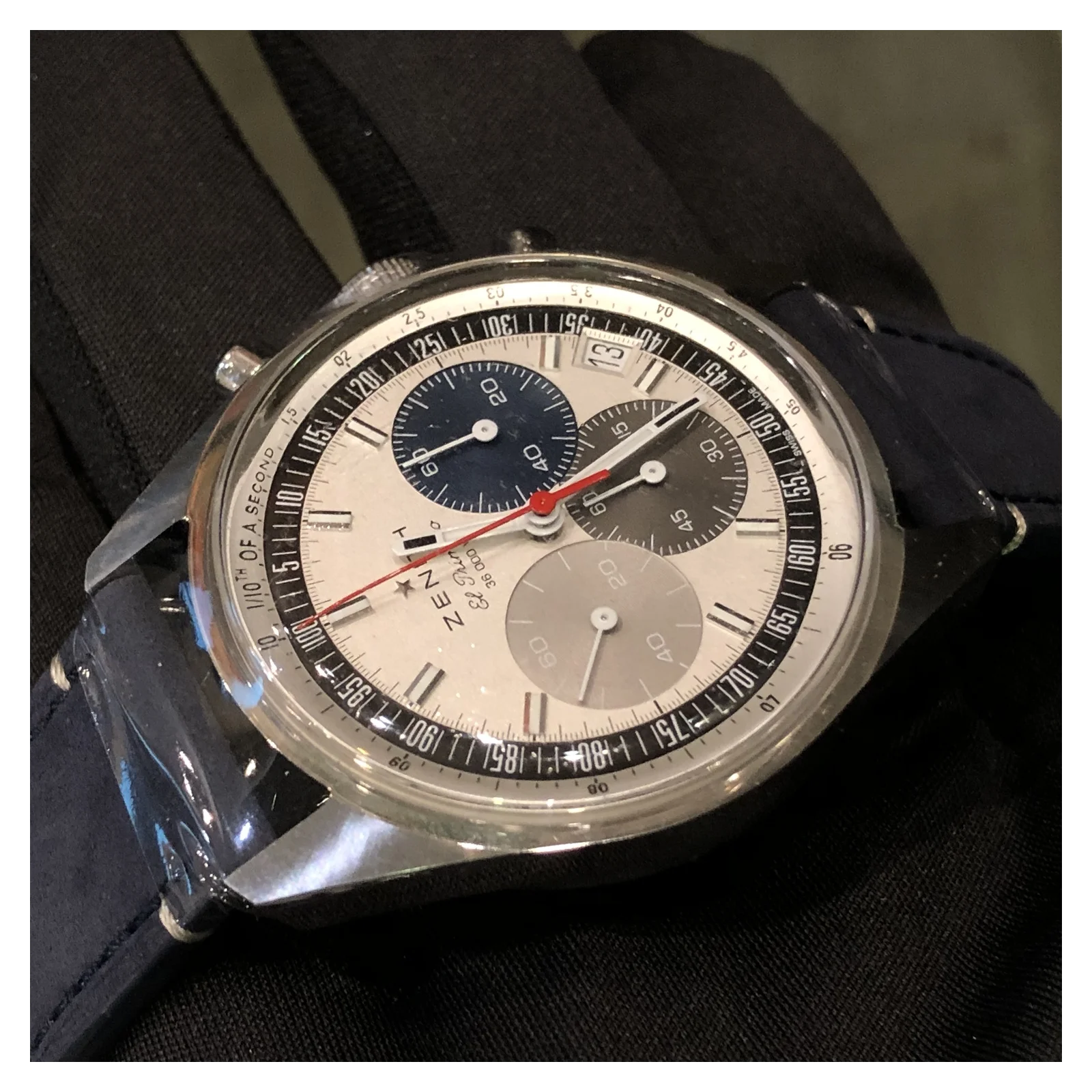 Thumb Chronomaster Original Stainless Steel / Silver / Strap