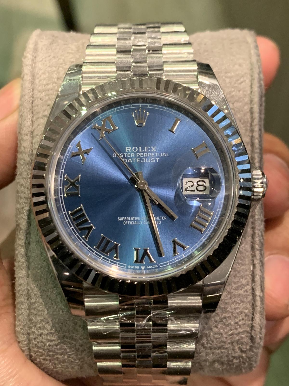 Jual rolex datejust 41 hotsell