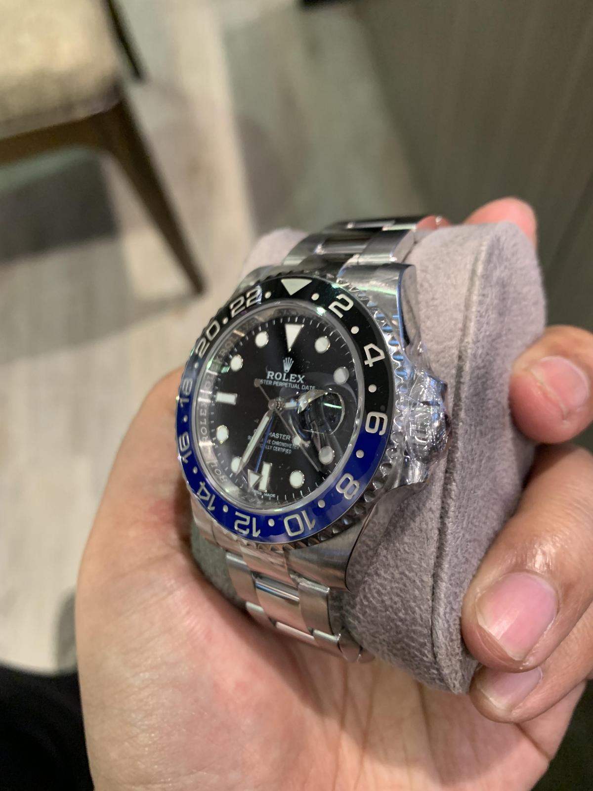 Thumb GMT-Master II Stainless Steel / BLNR