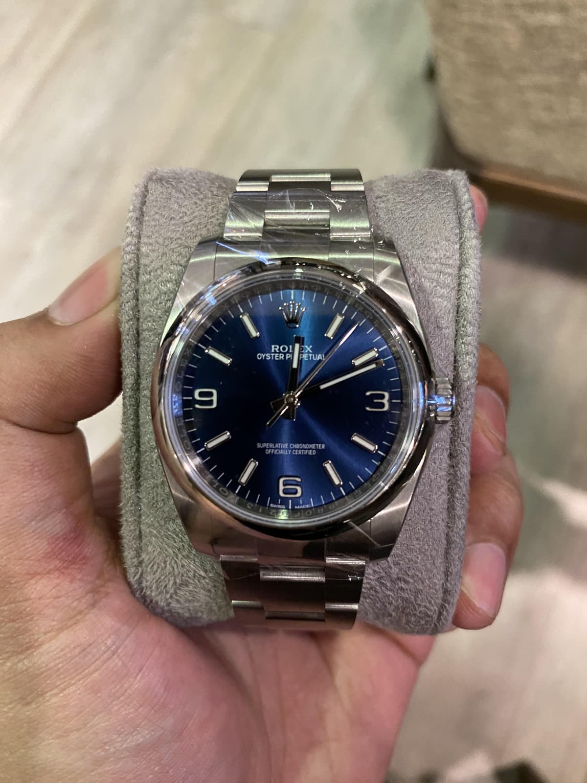 Thumb Oyster Perpetual 36 Blue Explorer