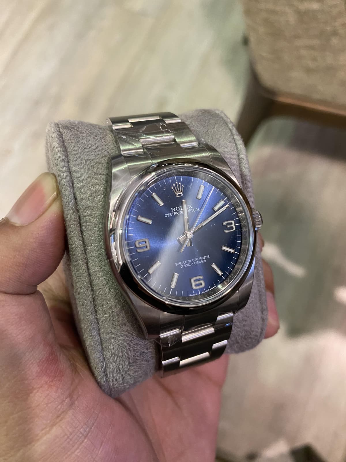 Thumb Oyster Perpetual 36 Blue Explorer