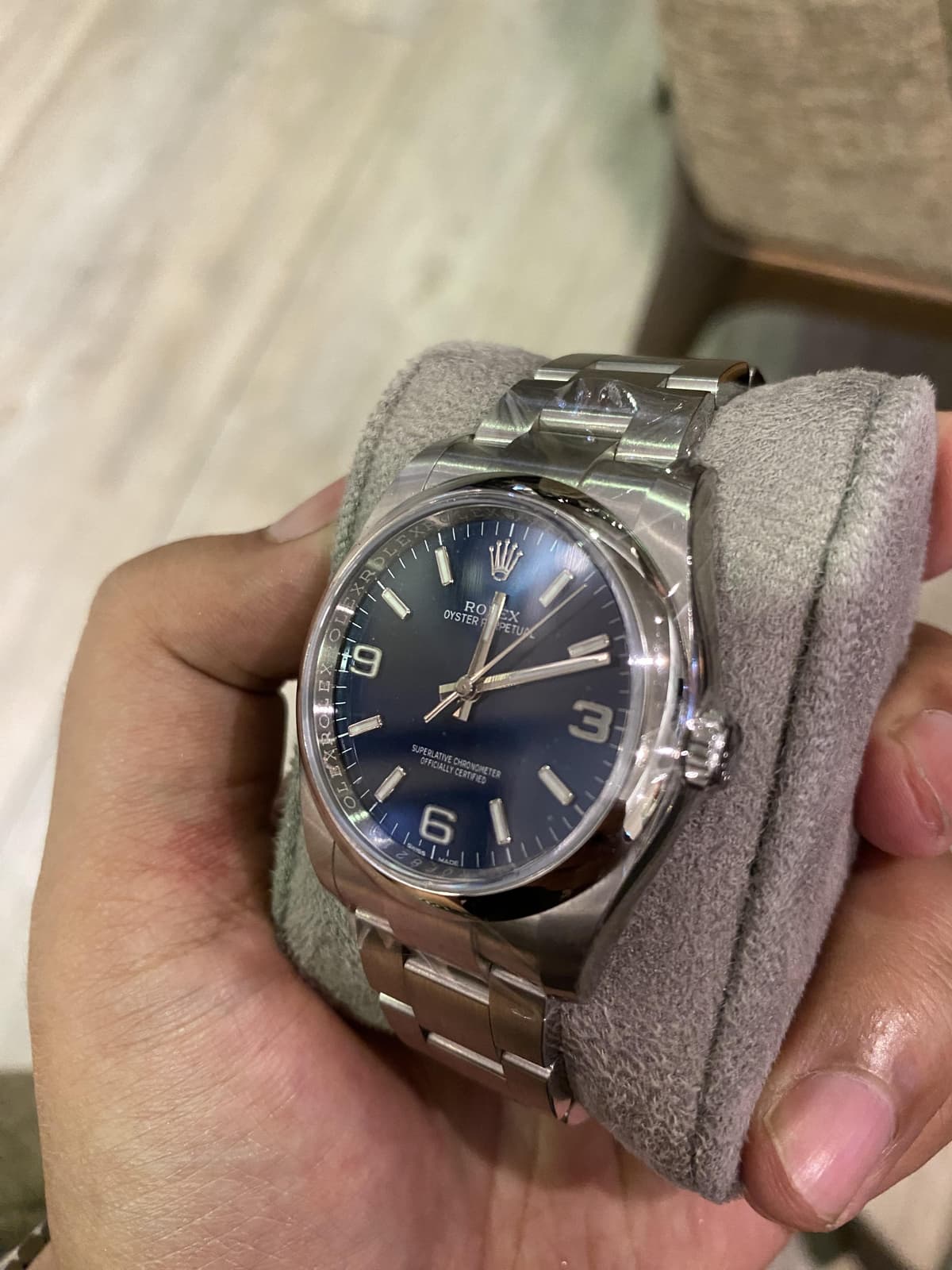 Thumb Oyster Perpetual 36 Blue Explorer