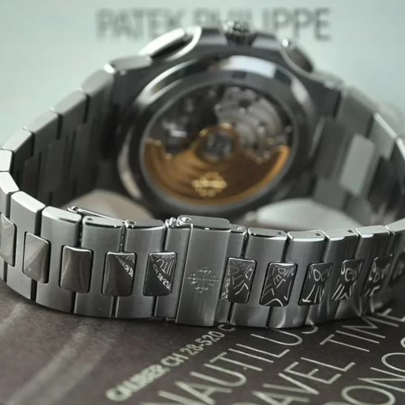 Thumb Nautilus Travel Time Stainless Steel / Black