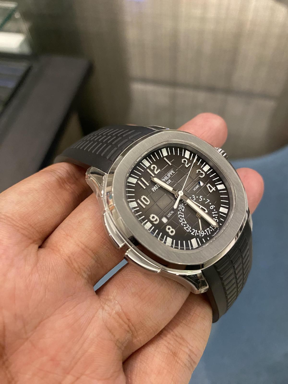 Thumb Aquanaut Travel Time 5164 Stainless Steel / Black