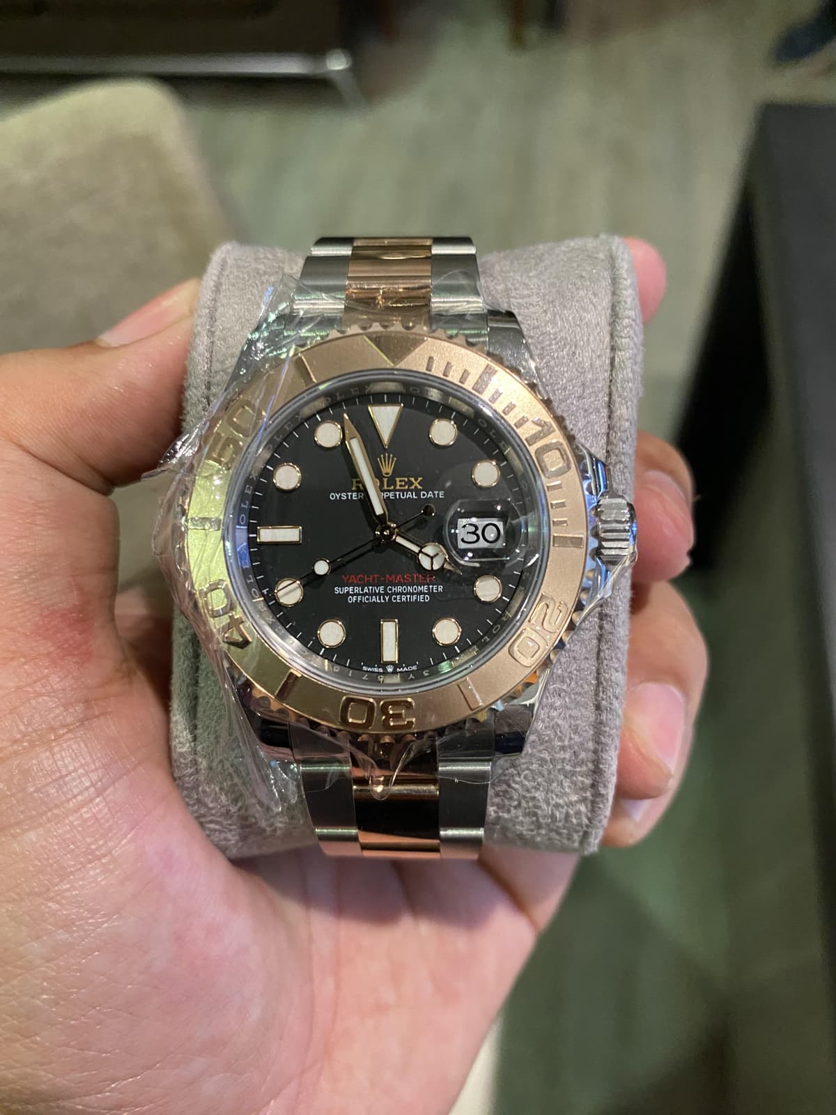 Thumb Yacht-Master 40 Rolesor Everose / Chocolate