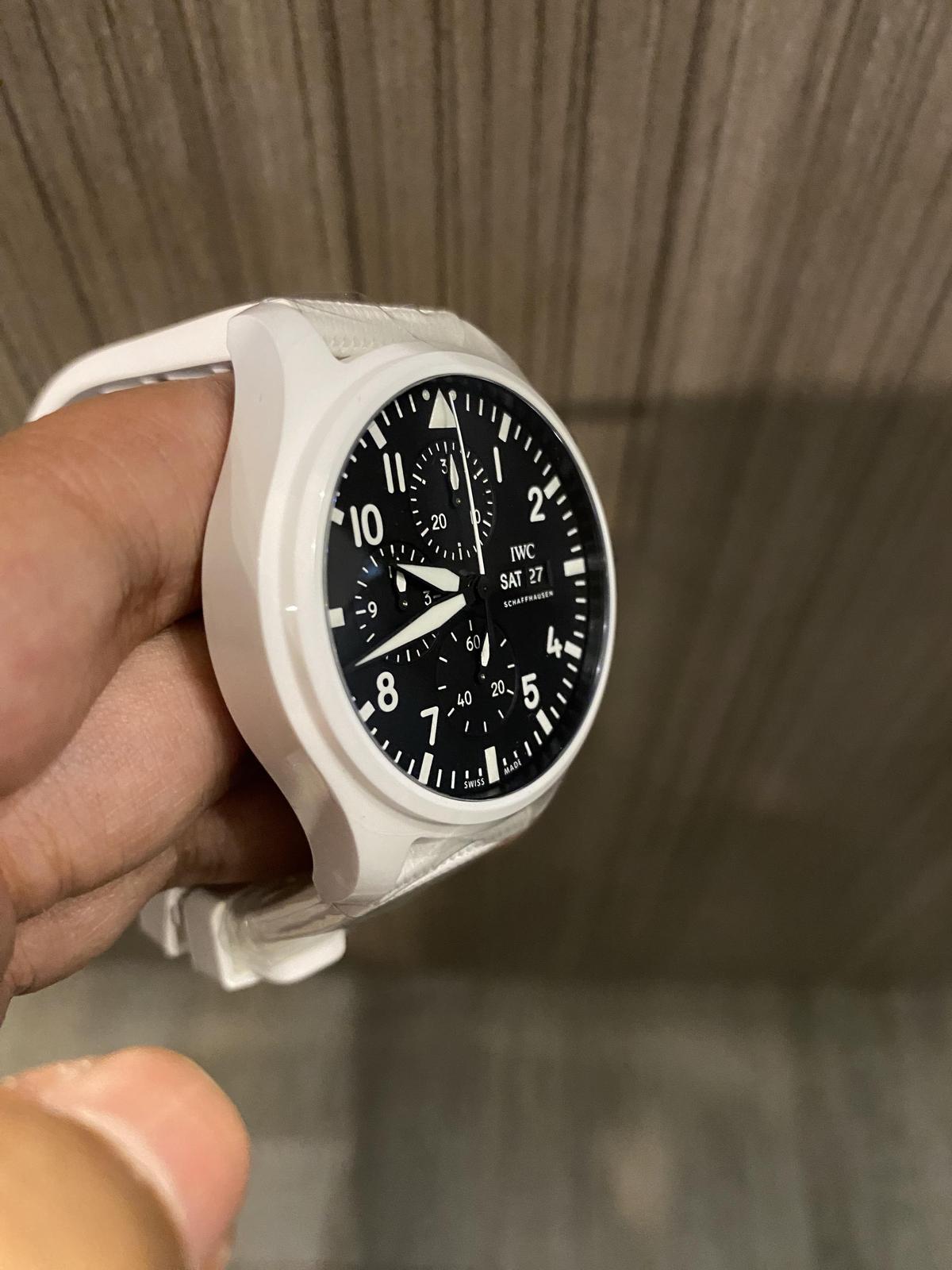 Thumb Pilot's Watch Chronograph Top Gun Lake Tahoe