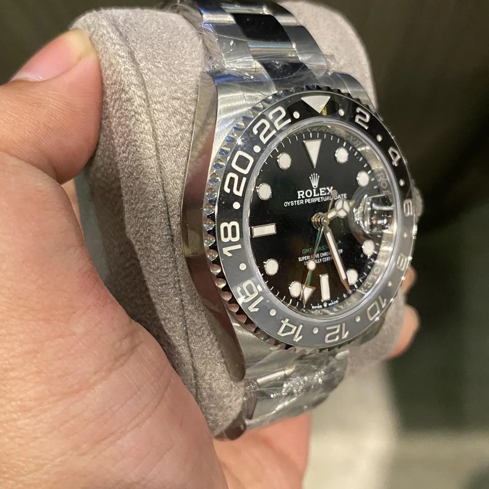Thumb GMT-Master II Stainless Steel / GRNR / Oyster