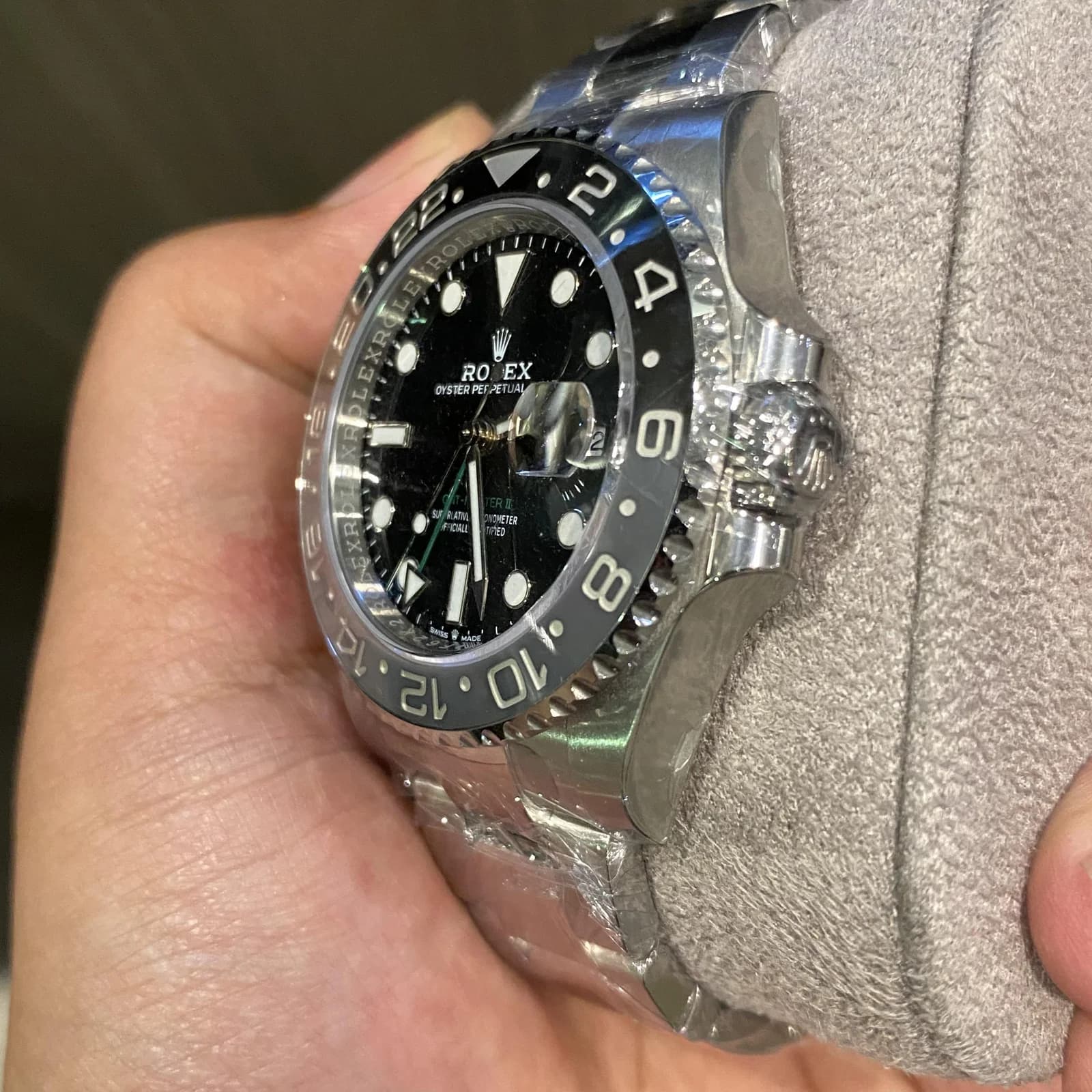 Thumb GMT-Master II Stainless Steel / GRNR / Oyster