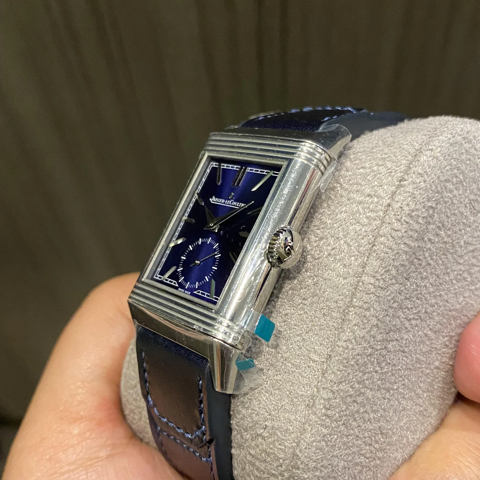 Thumb Reverso Tribute Monoface Stainless Steel / Blue