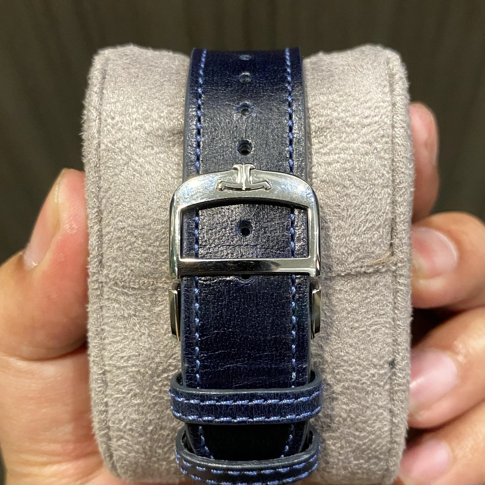Thumb Reverso Tribute Monoface Stainless Steel / Blue