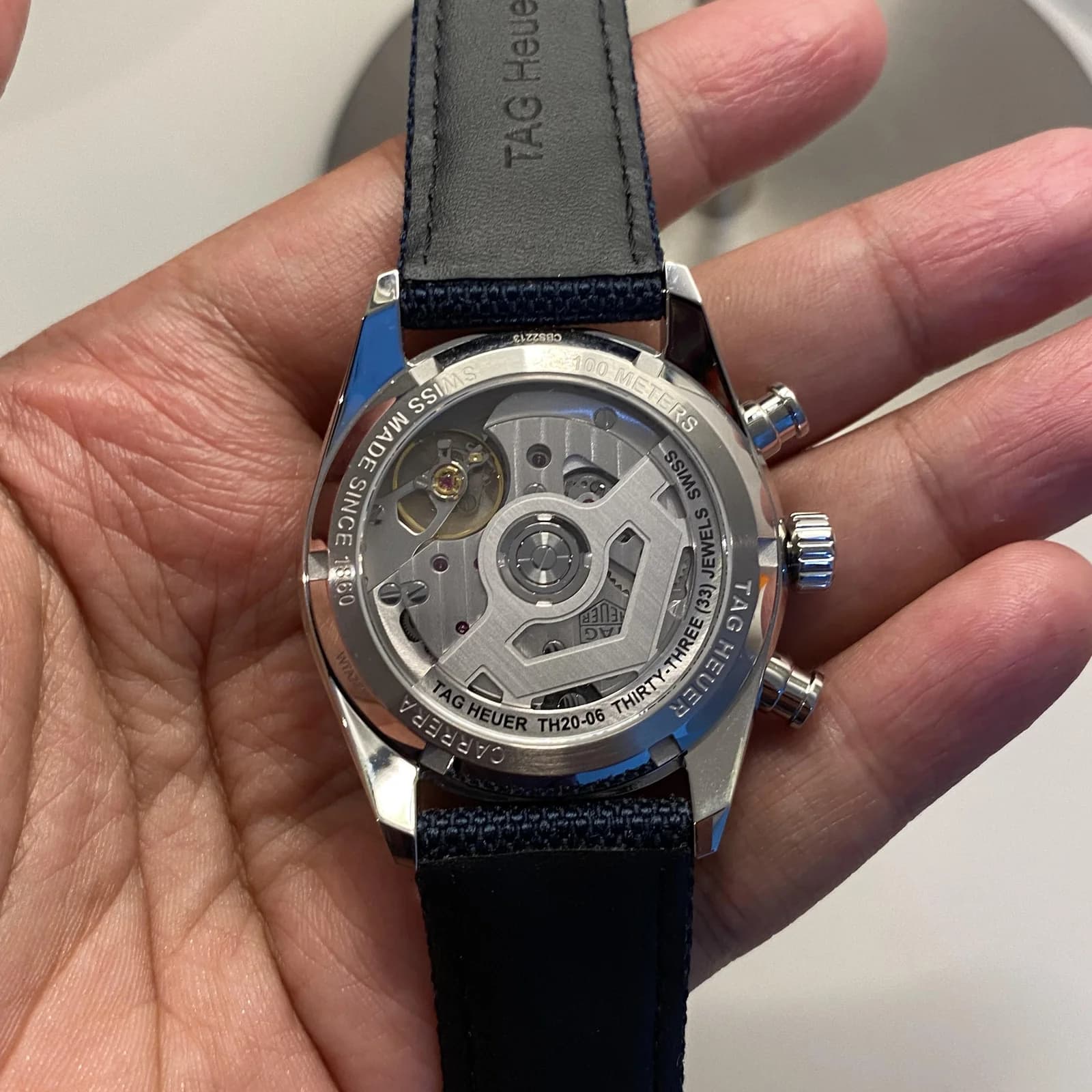 Thumb Carrera Skipper Glass Box Stainless Steel / Blue