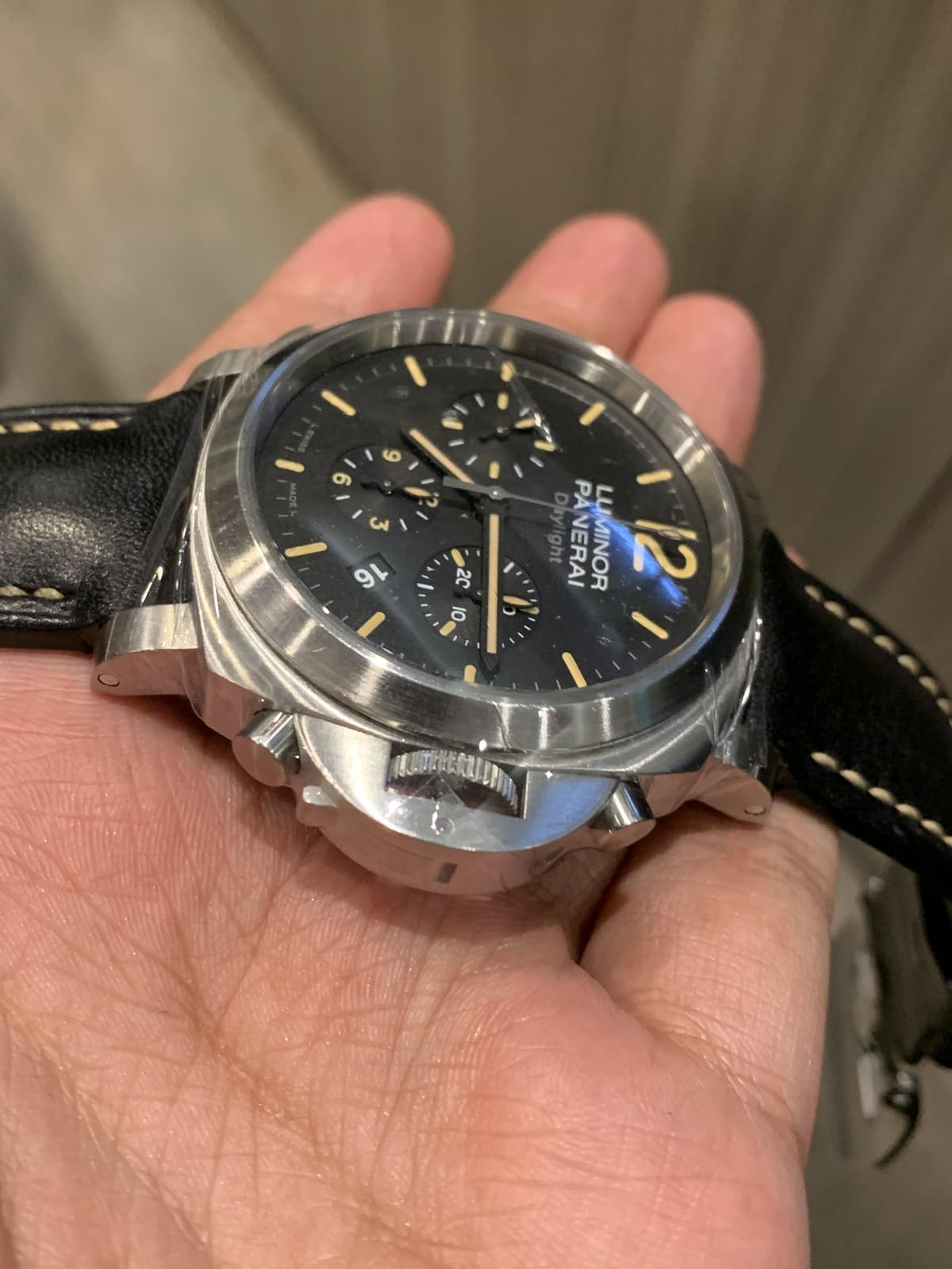 Thumb Luminor Chrono Daylight Patina