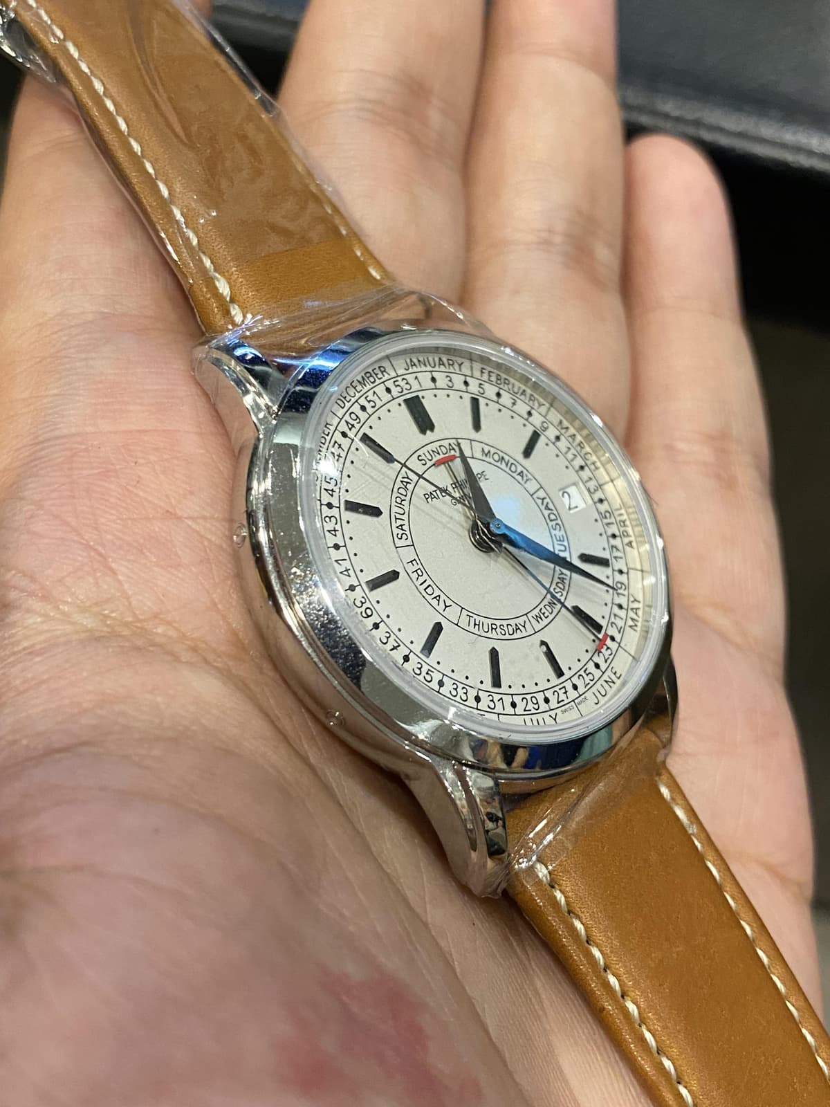 Thumb Calatrava Weekly Calendar Stainless Steel / Silver