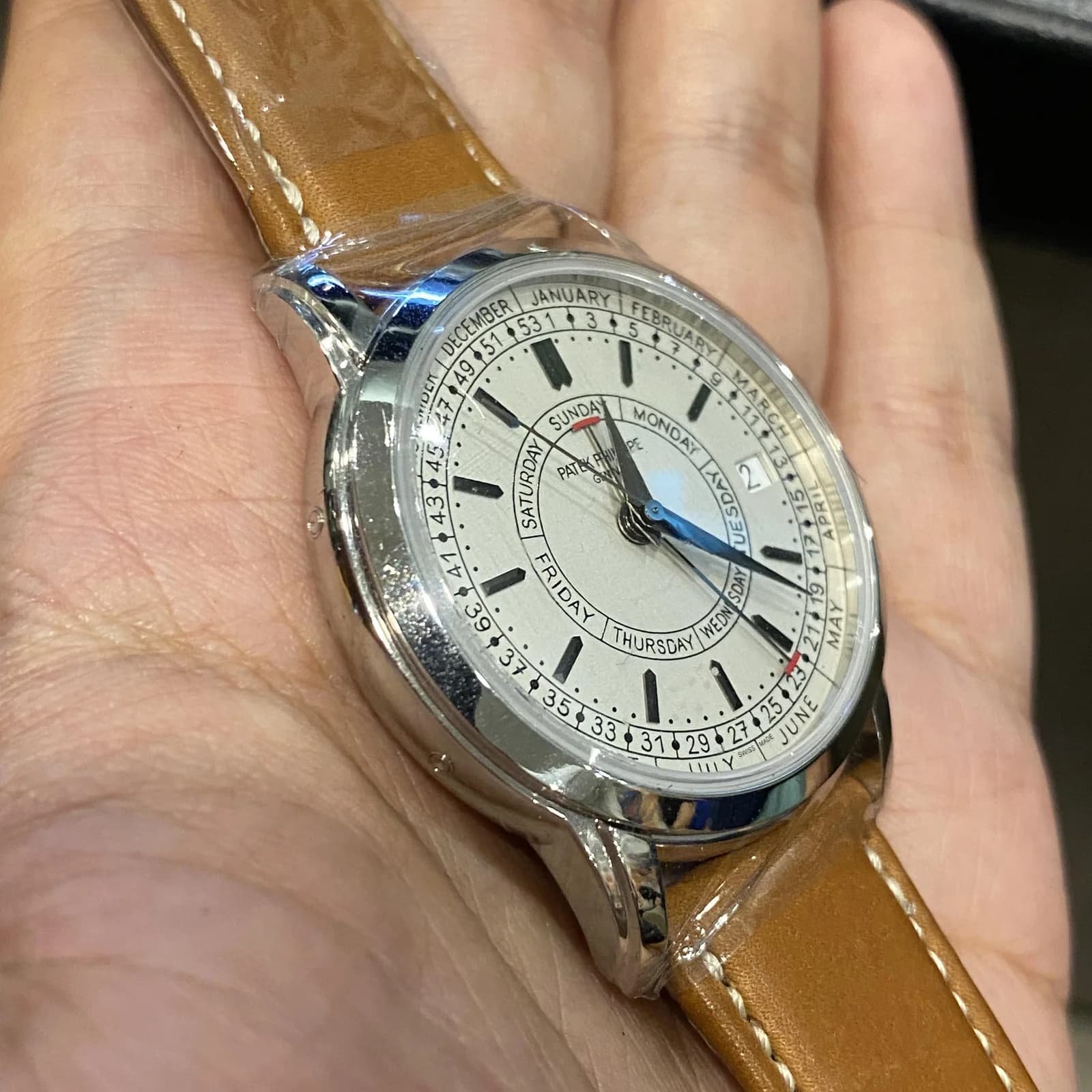 Thumb Calatrava Weekly Calendar Stainless Steel / Silver
