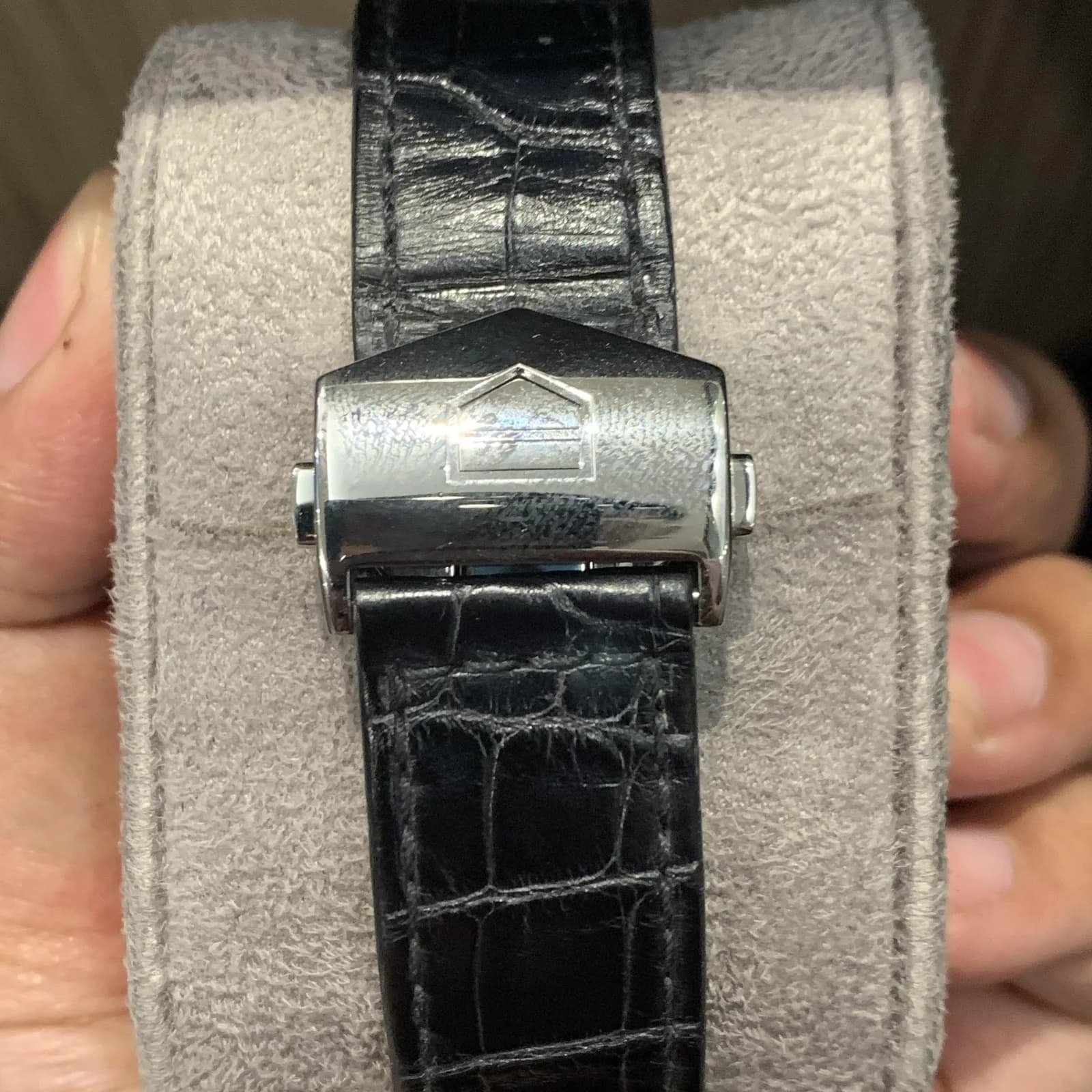 Thumb Monaco Calibre Heuer 02 Stainless Steel / Purple