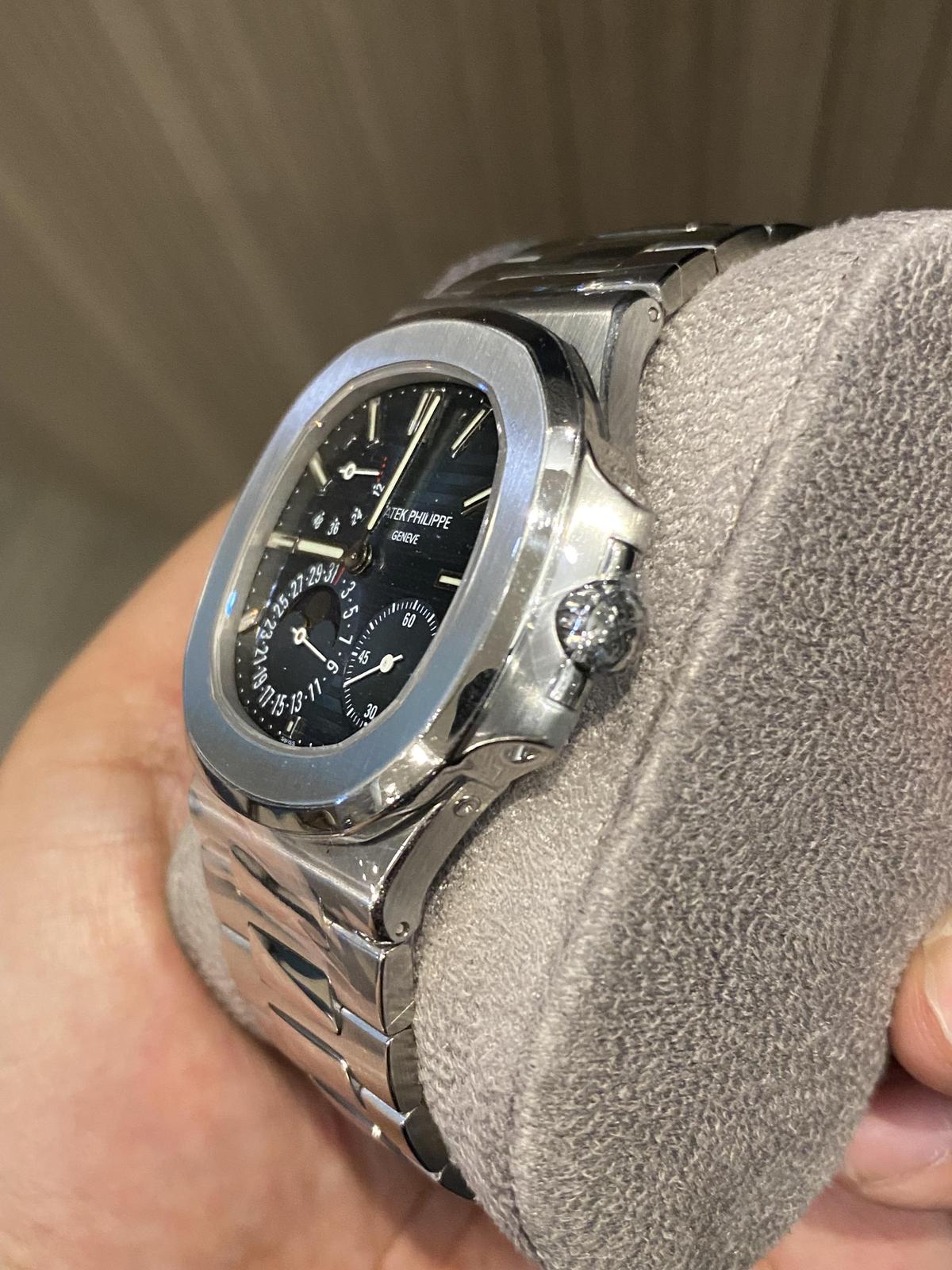 Thumb Nautilus 5712 Stainless Steel / Blue