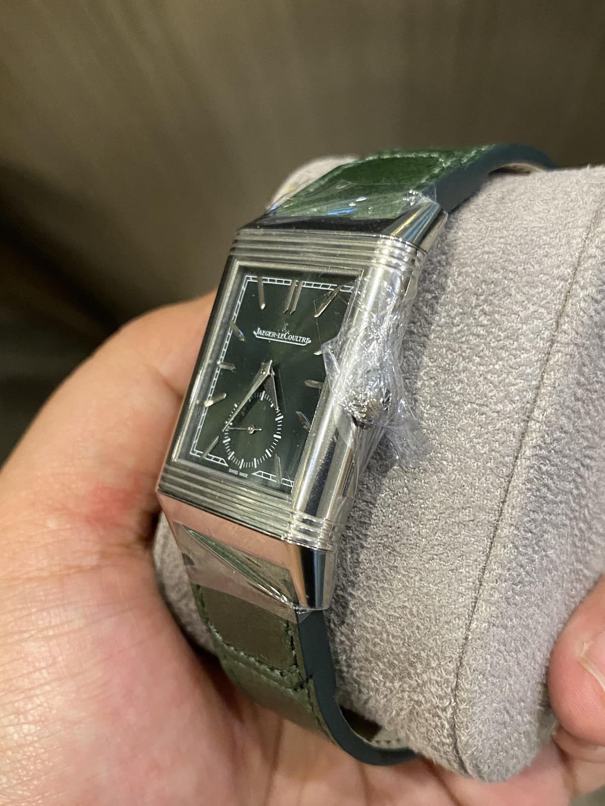Thumb Reverso Tribute Monoface Stainless Steel / Green