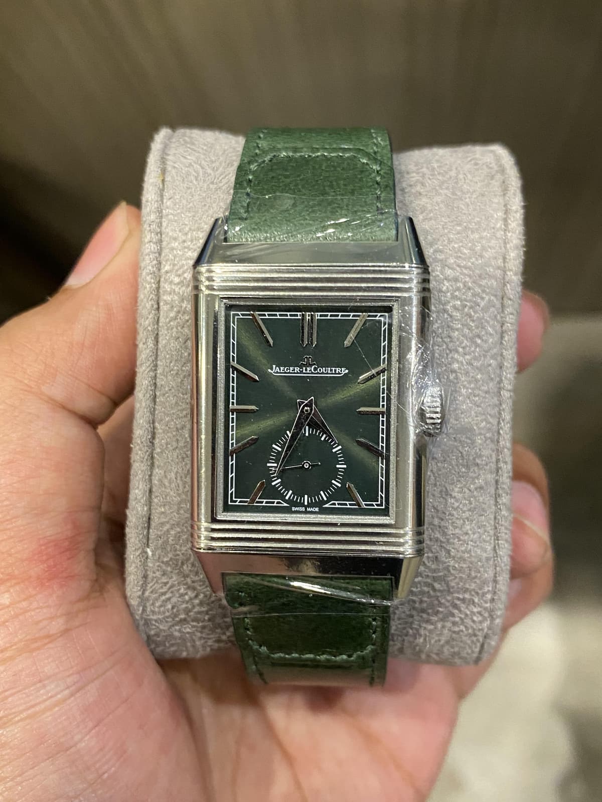 Thumb Reverso Tribute Monoface Stainless Steel / Green