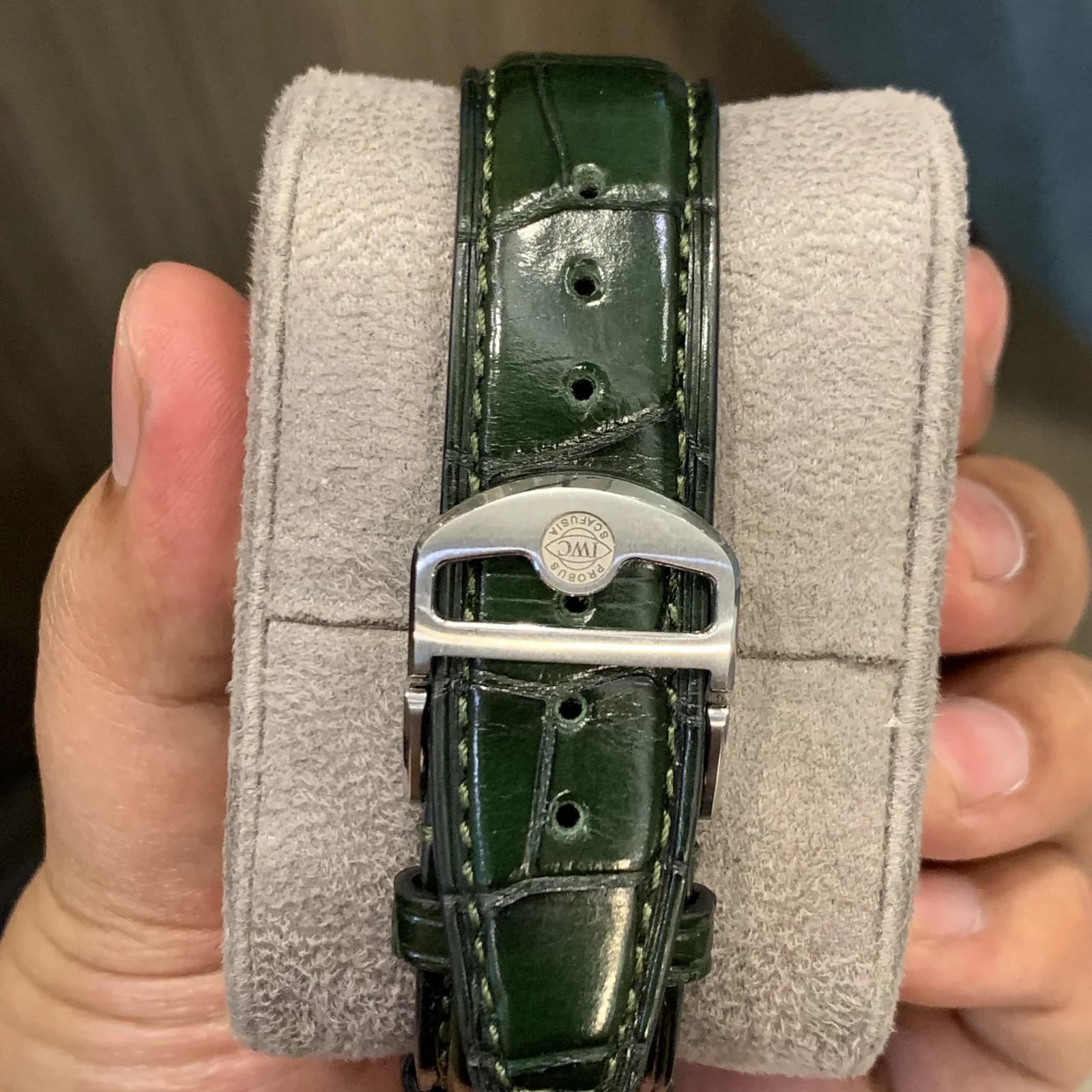 Thumb Portugieser Automatic 40 Stainless Steel / Green