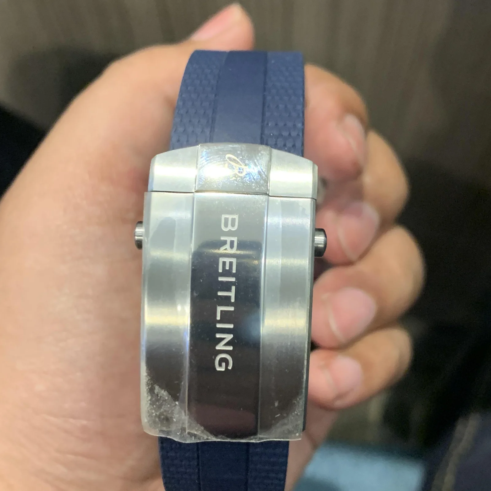Thumb SuperOcean Automatic 42 Stainless Steel / Blue / Rubber
