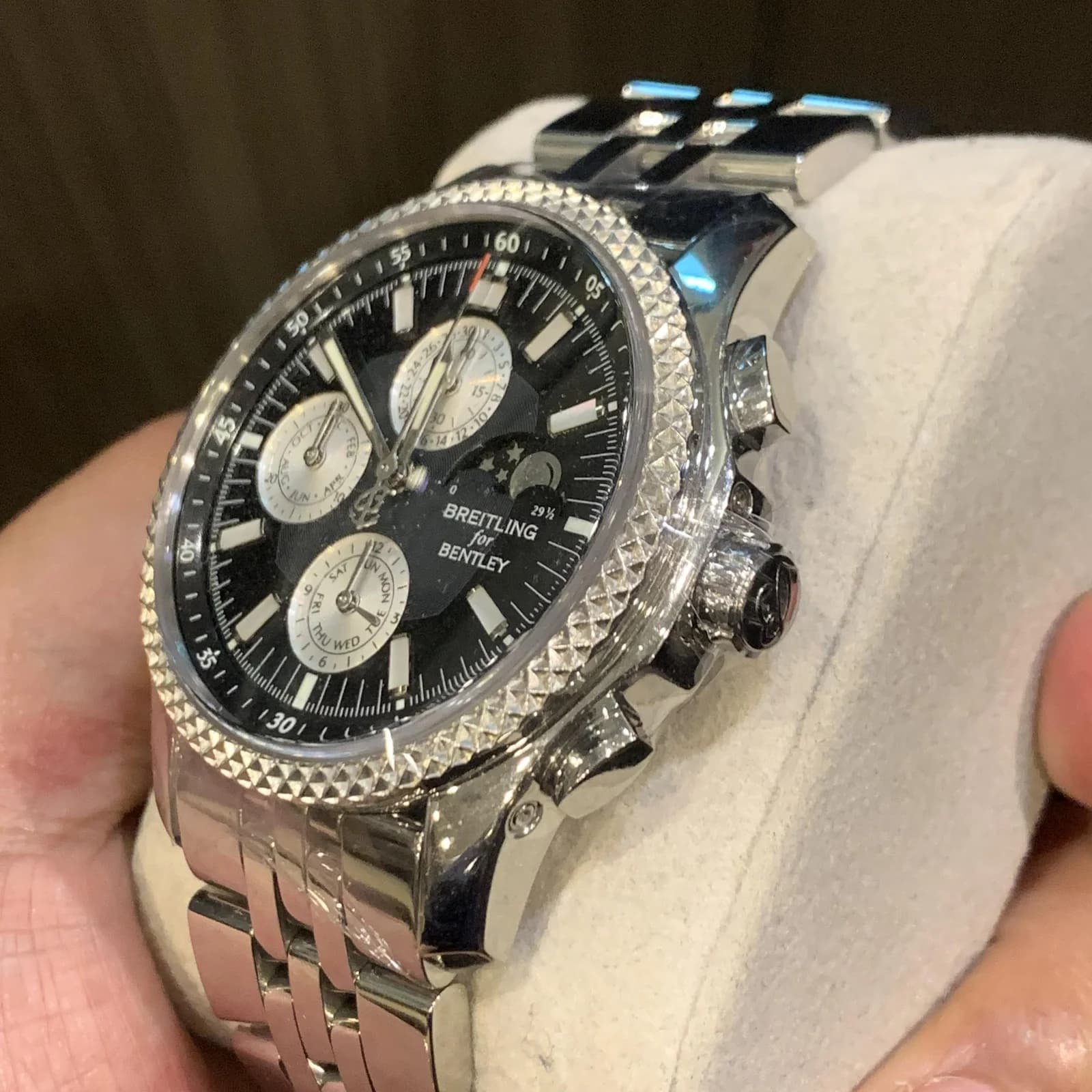 Thumb Breitling for Bentley Mark VI Complictions 19 Black