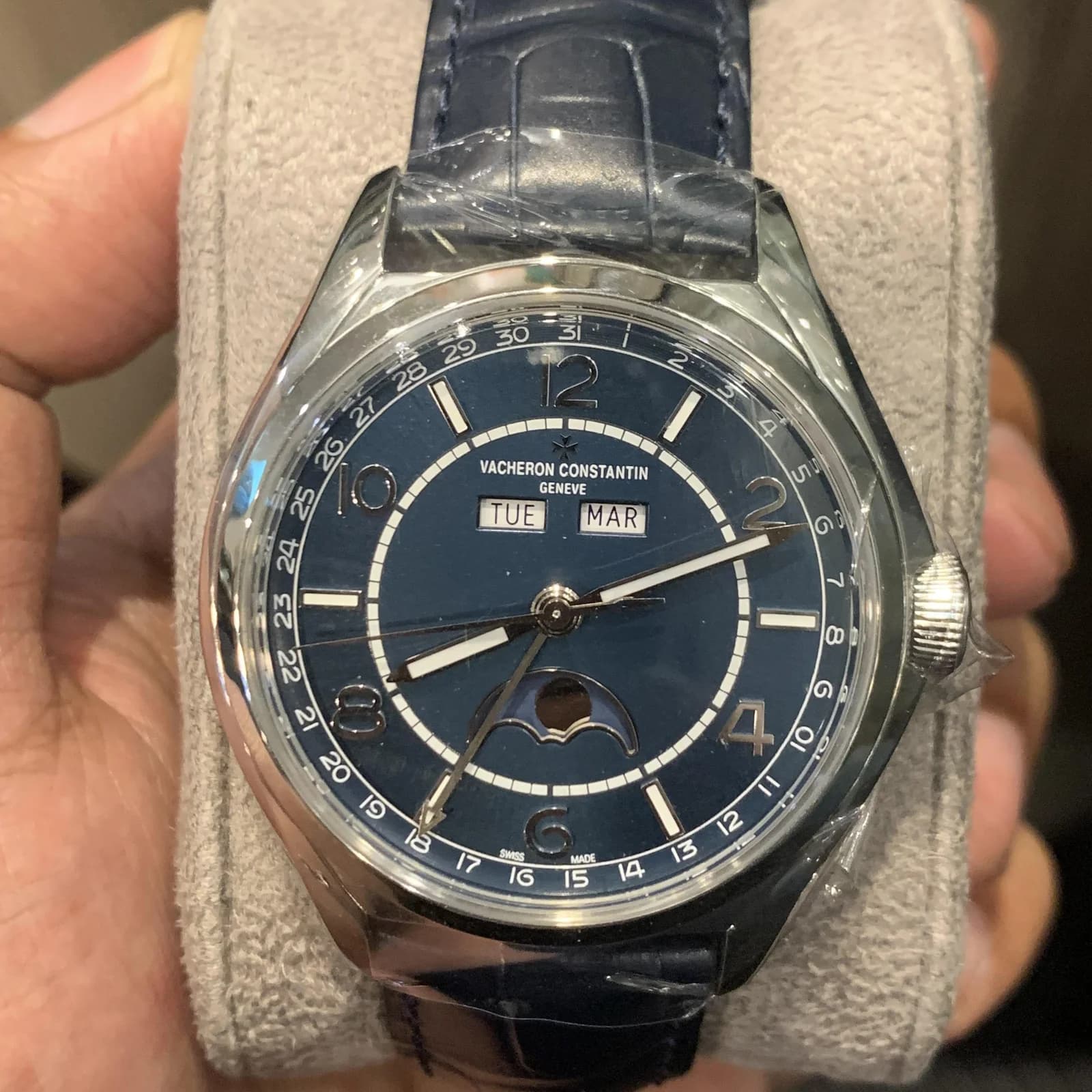 Thumb FiftySix Complete Calendar Stainless Steel / Blue