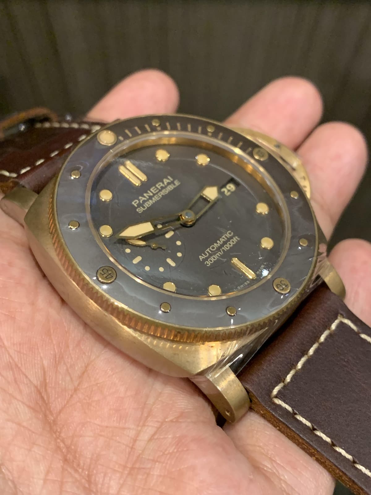 Thumb Luminor Submersible 3 Days Automatic Bronzo