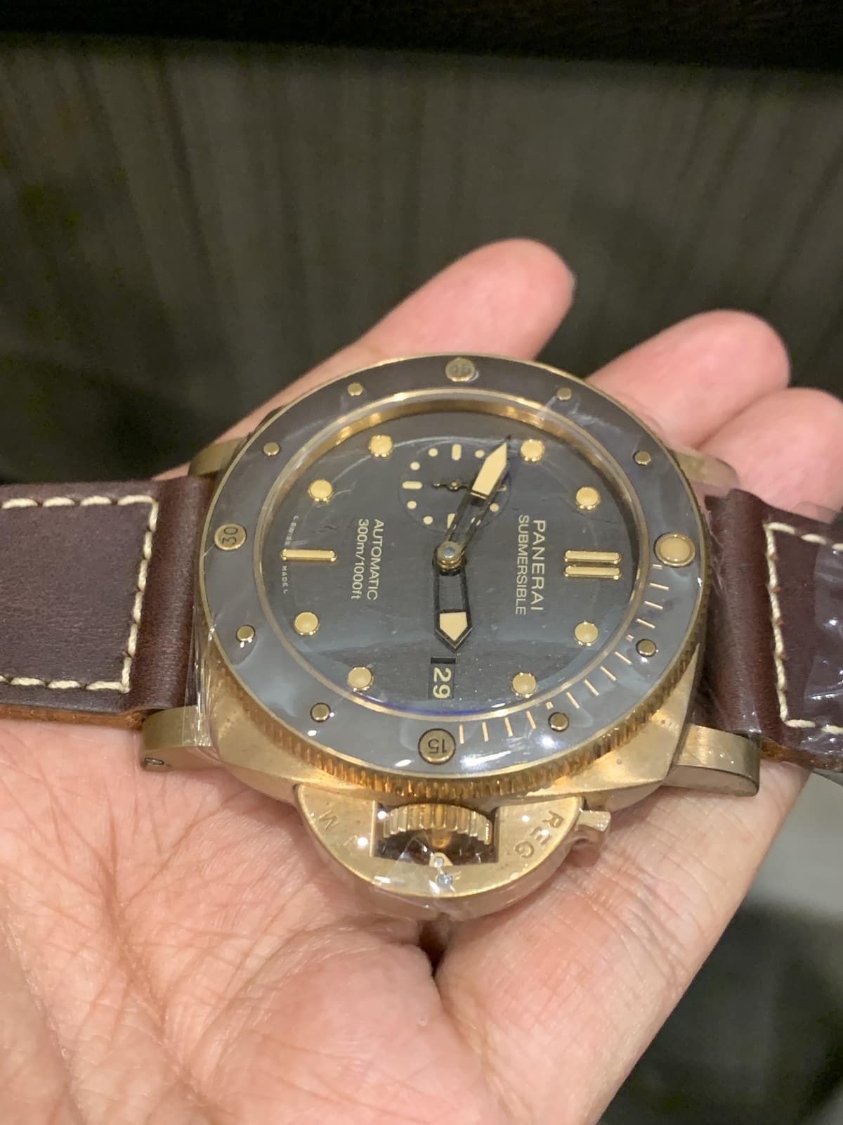 Thumb Luminor Submersible 3 Days Automatic Bronzo