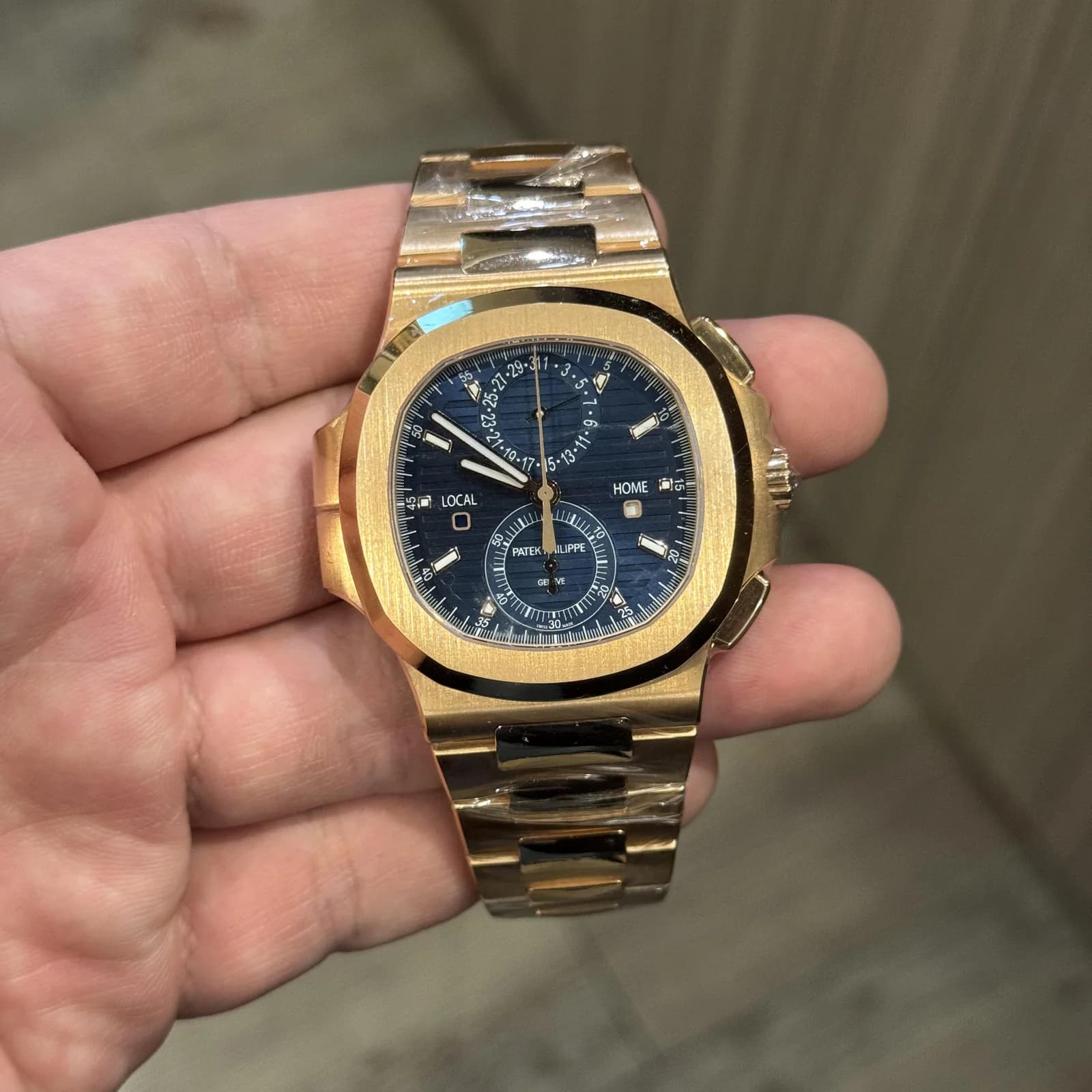 Thumb Nautilus Travel Time Rose Gold / Blue