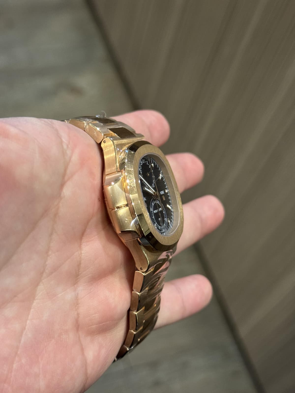 Thumb Nautilus Travel Time Rose Gold / Blue