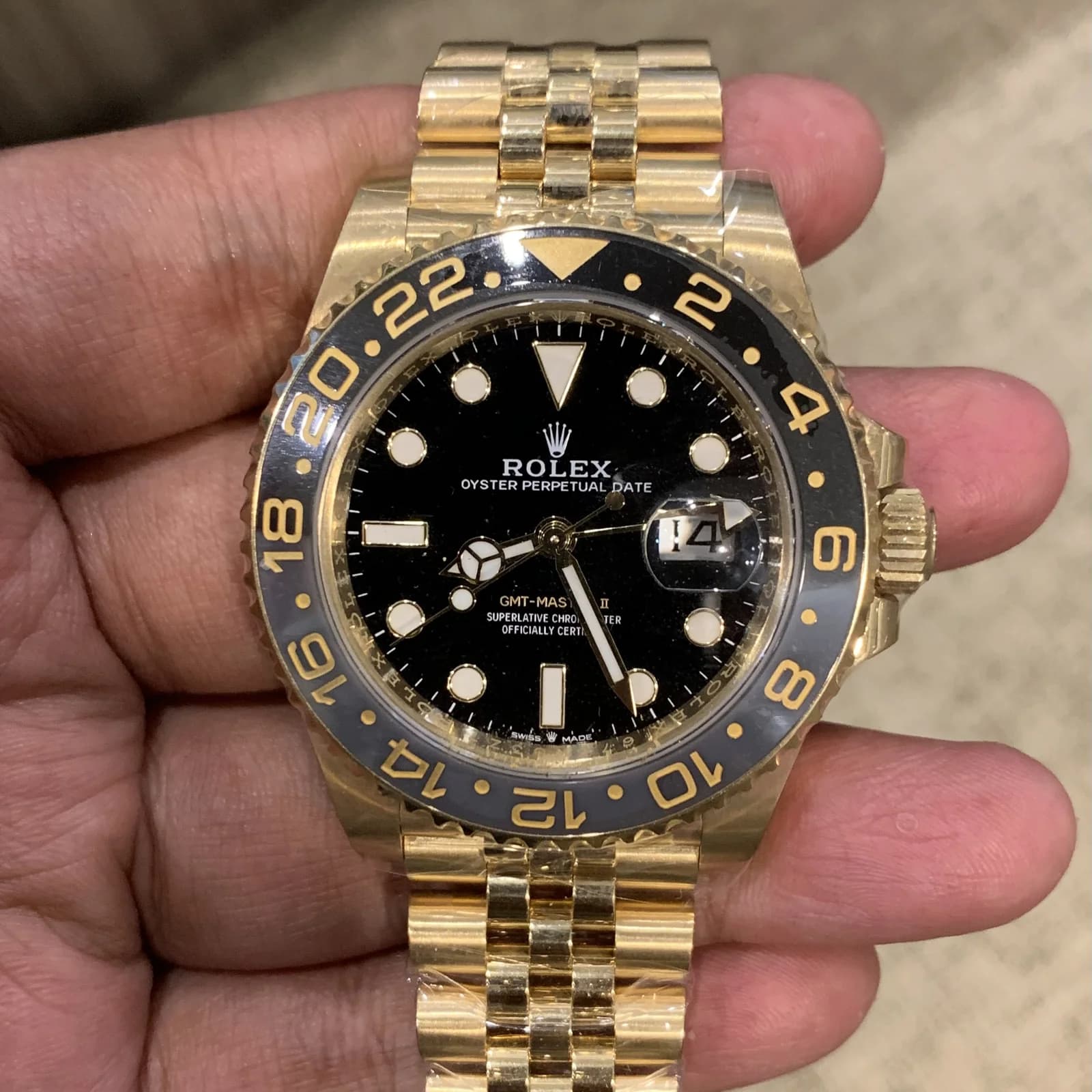 Thumb GMT-Master II Yellow Gold / GRNR / Jubilee
