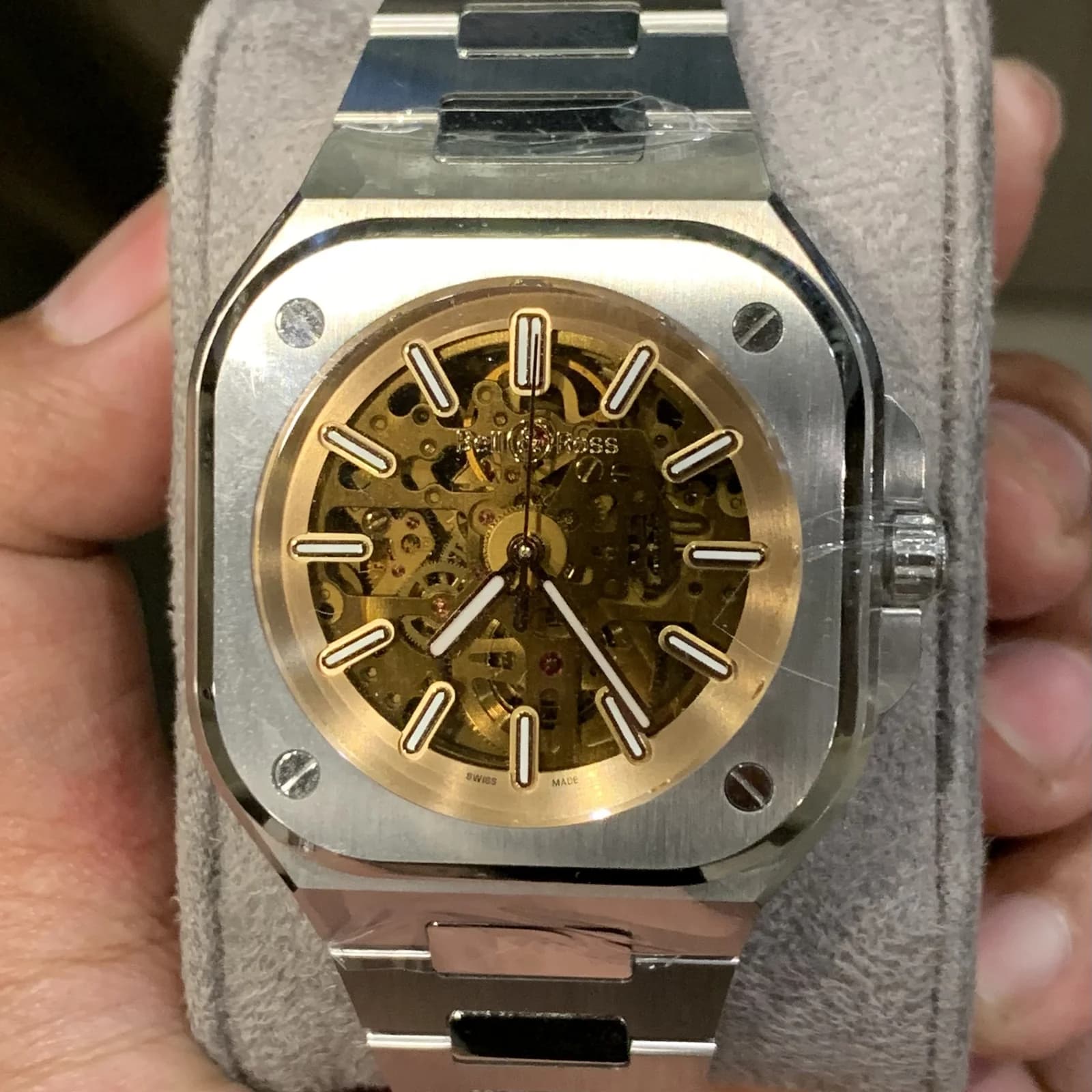 Thumb BR 05 Stainless Steel / Skeleton / Golden