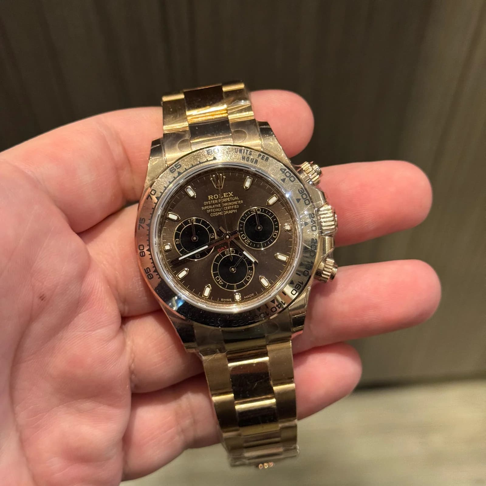 Thumb Cosmograph Daytona Everose / Chocolate