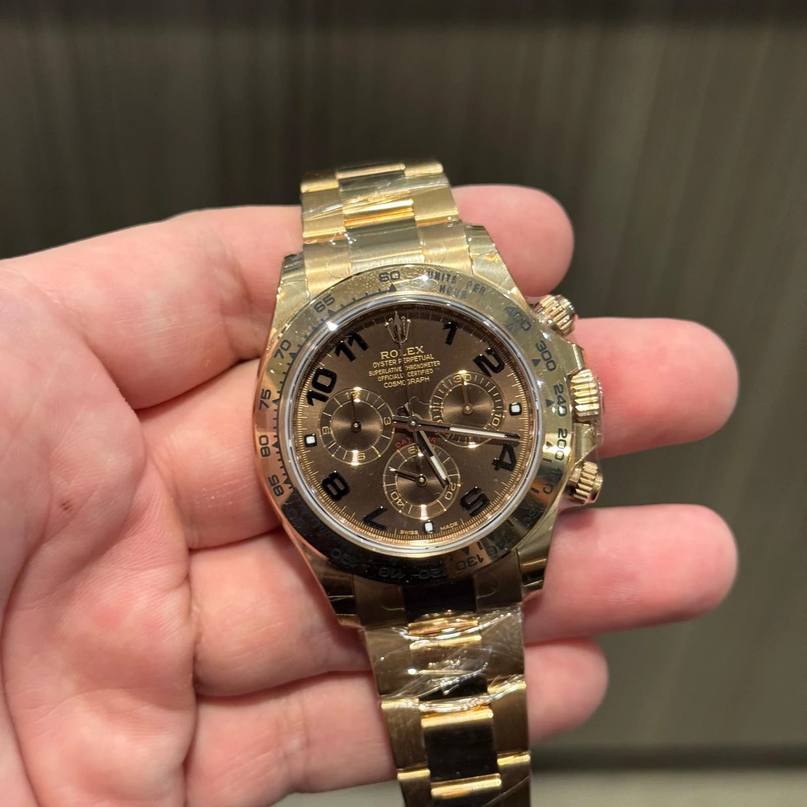 Thumb Cosmograph Daytona Everose / Chocolate