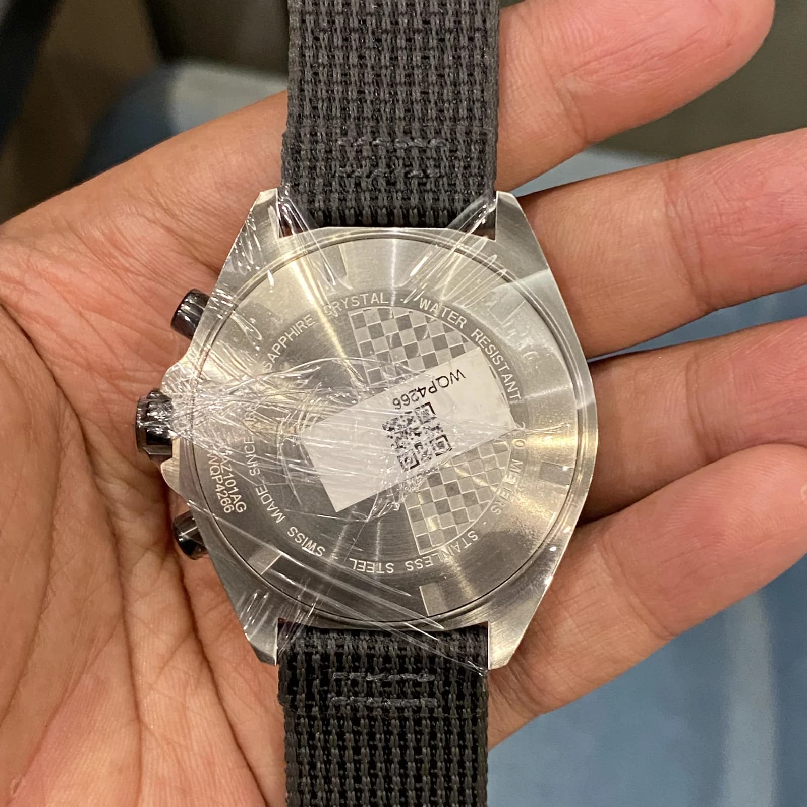 Thumb Formula 1 Quartz Chronograph 43 Stainless Steel / Grey-Yellow