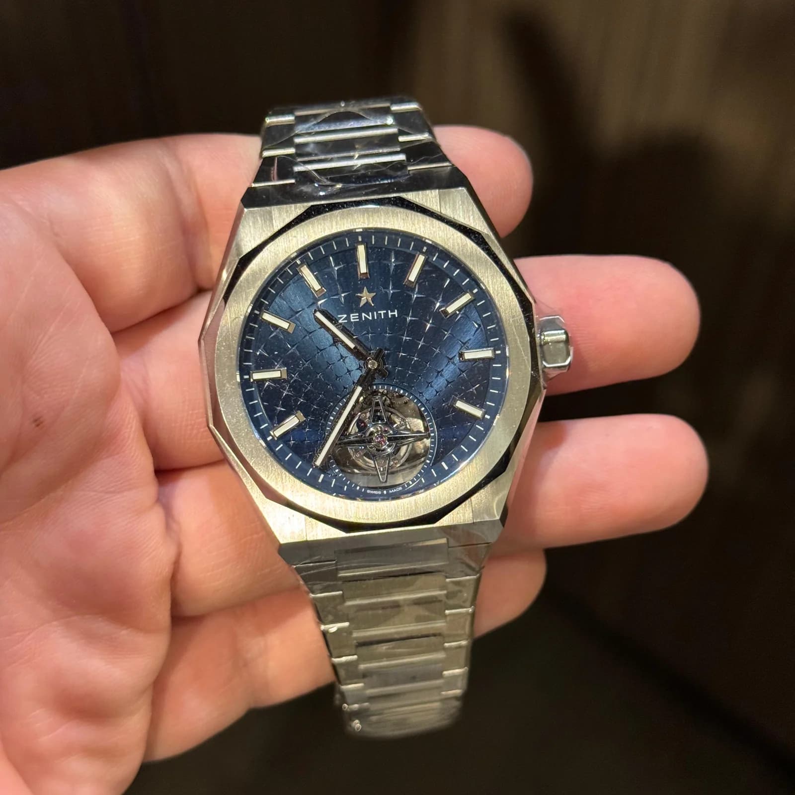 Thumb Defy Skyline Stainless Steel / Tourbillon