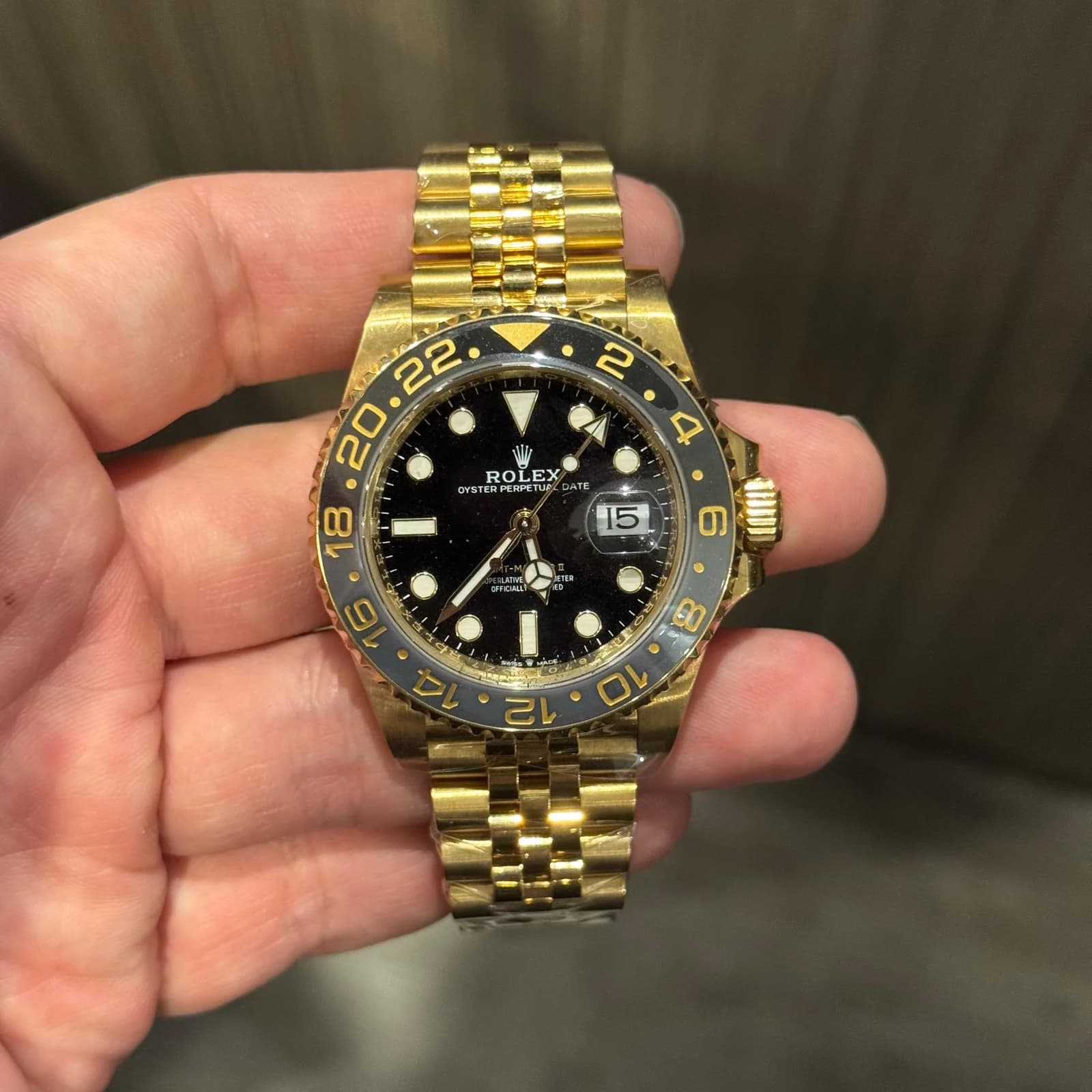 Thumb GMT-Master II Yellow Gold / GRNR / Jubilee