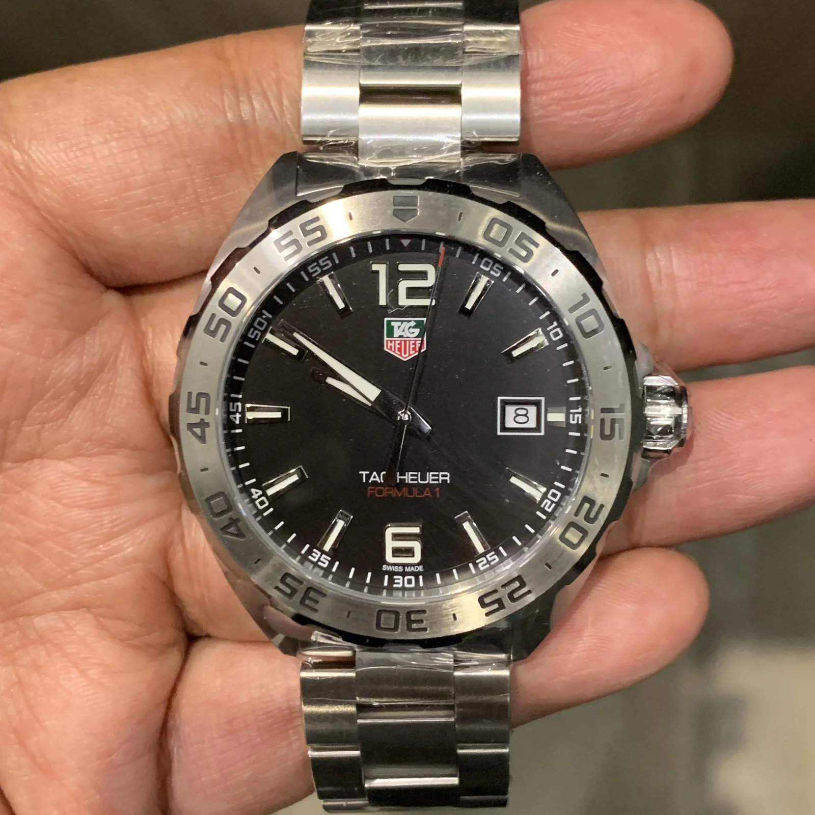 Thumb Formula 1 Quartz 41 Stainless Steel / Black / Bracelet