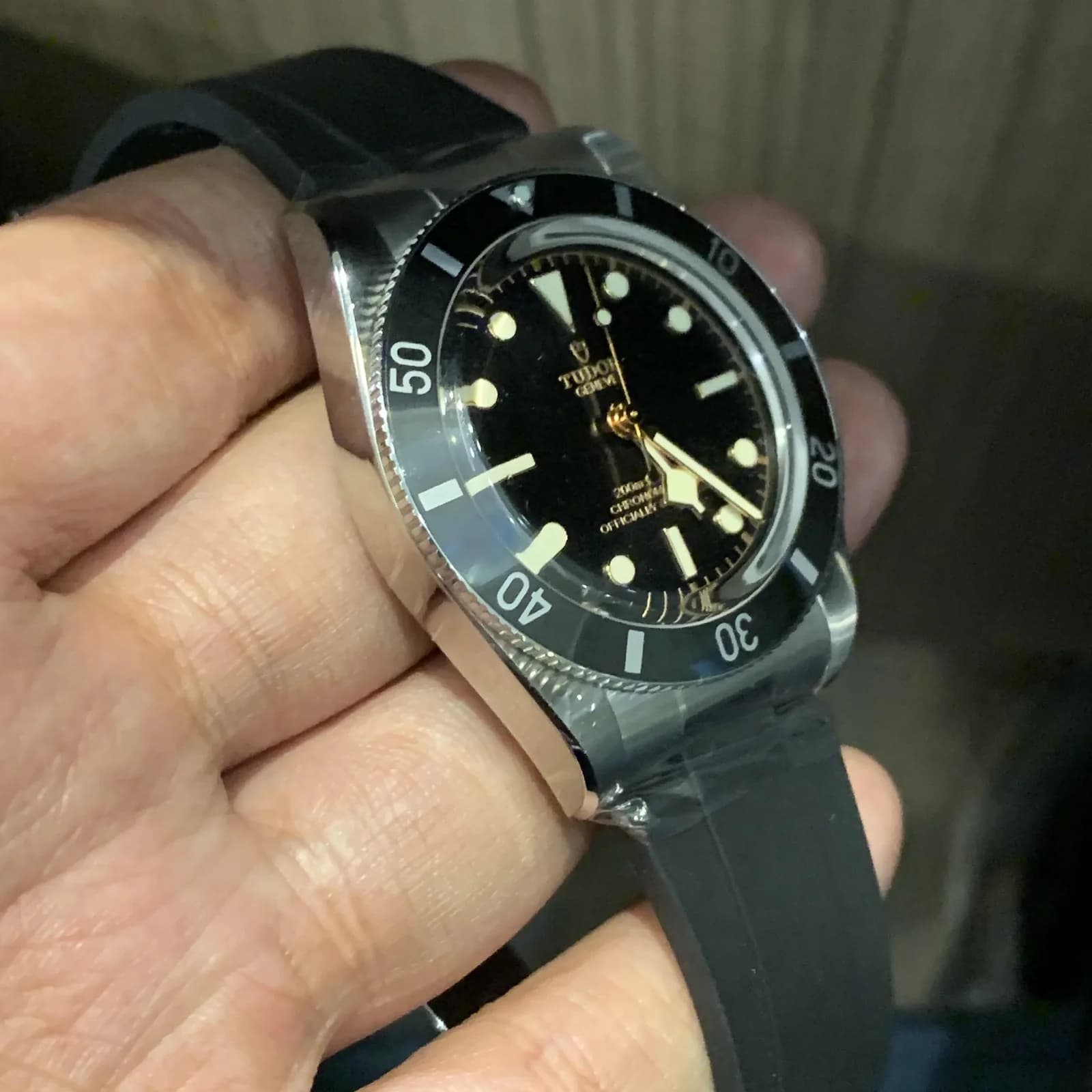 Thumb Black Bay Fifty-Four Stainless Steel / Black / Bracelet