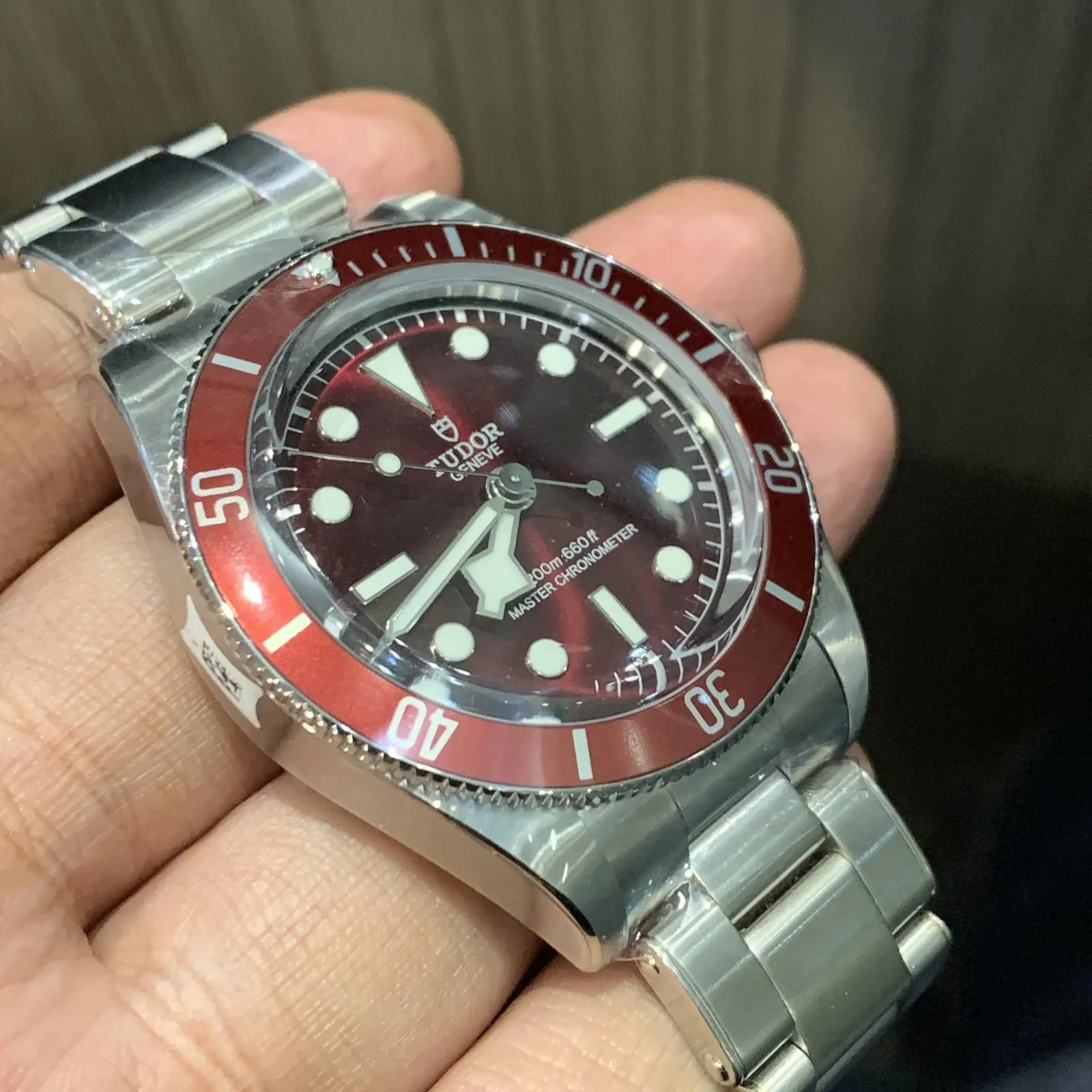 Thumb Black Bay Fifty-Eight Stainless Steel Burgundy 